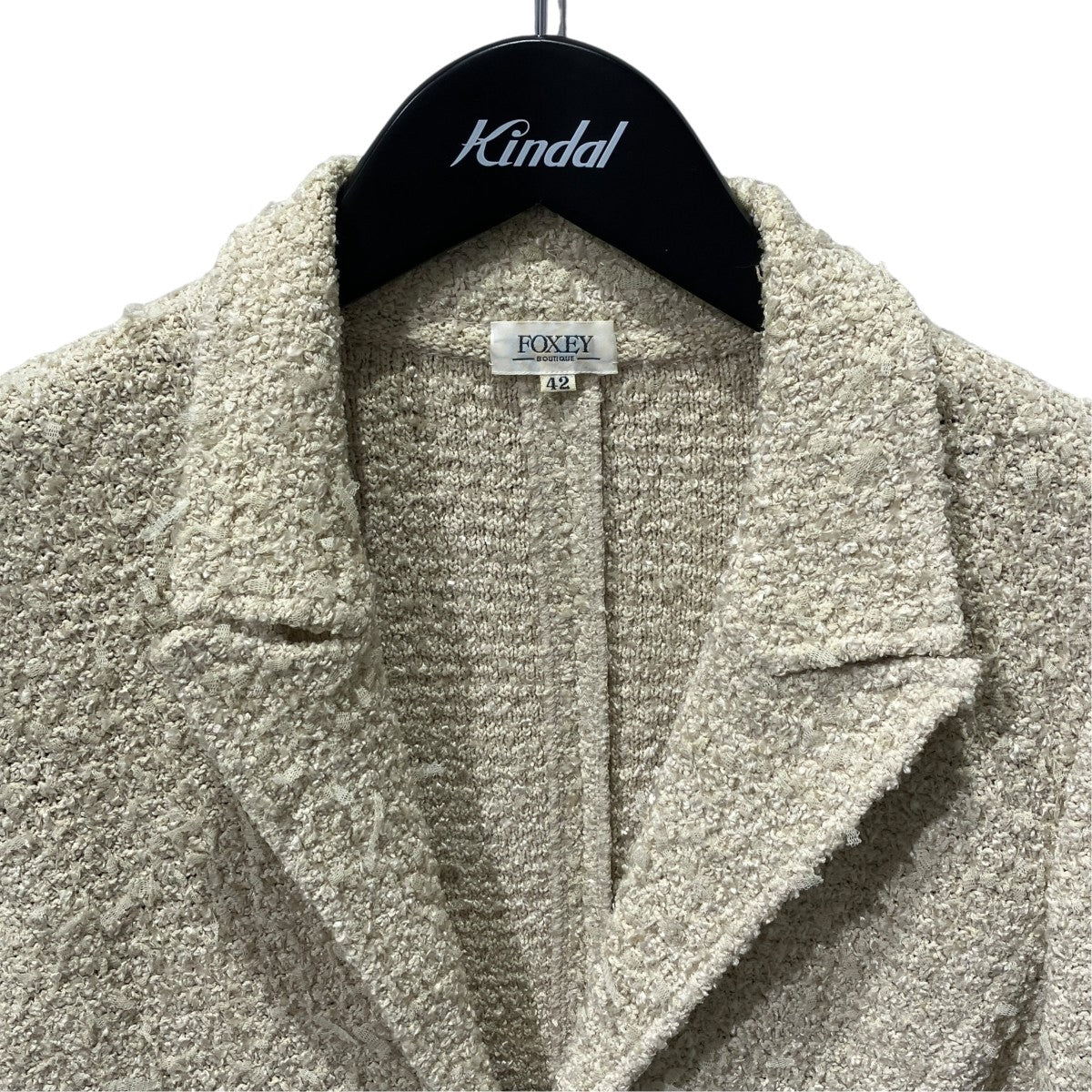 FOXEY BOUTIQUE 05sツイードジャケット2006SNMAG06 古着・中古-3枚目のアイテム画像