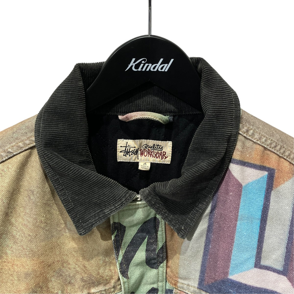 stussy 23AWAlfonso Canvas Shop Jacketワークジャケット115722 古着・中古-3枚目のアイテム画像
