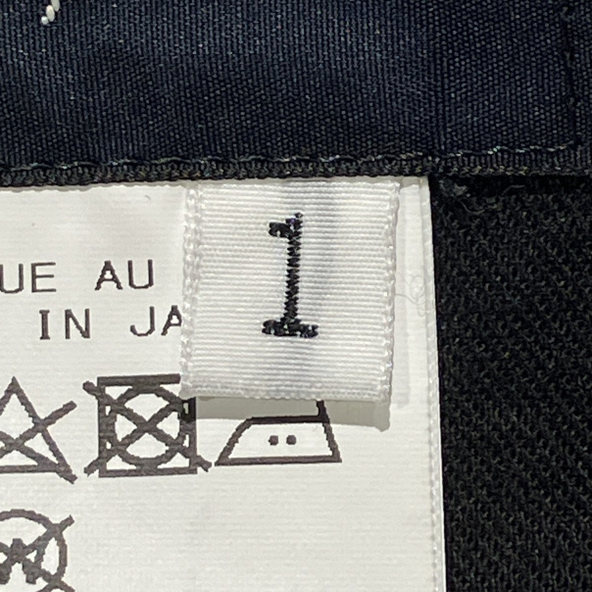 REGULATION Yohji Yamamoto 24AWシワギャバジンワイドパンツワイドパンツFB-P53-100 古着・中古-8枚目のアイテム画像