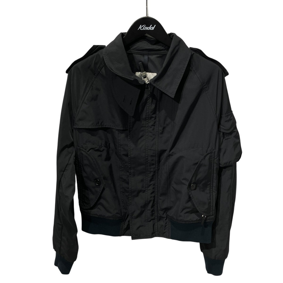 MONCLER ショートトレンチブルゾンショートブルゾン40034 古着・中古-1枚目のアイテム画像