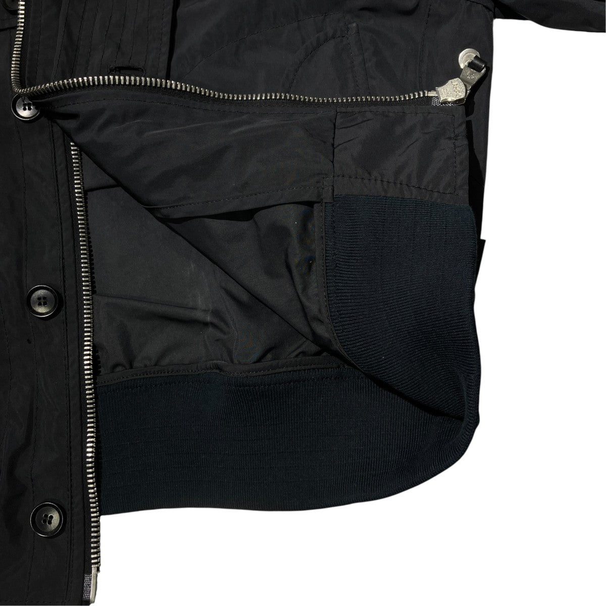 MONCLER ショートトレンチブルゾンショートブルゾン40034 古着・中古-5枚目のアイテム画像