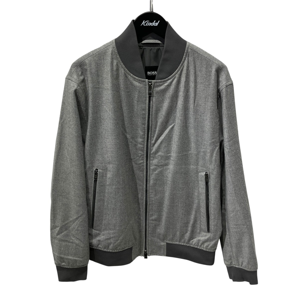 HUGO BOSS ジップアップジャケットブルゾン10220882 古着・中古-1枚目のアイテム画像