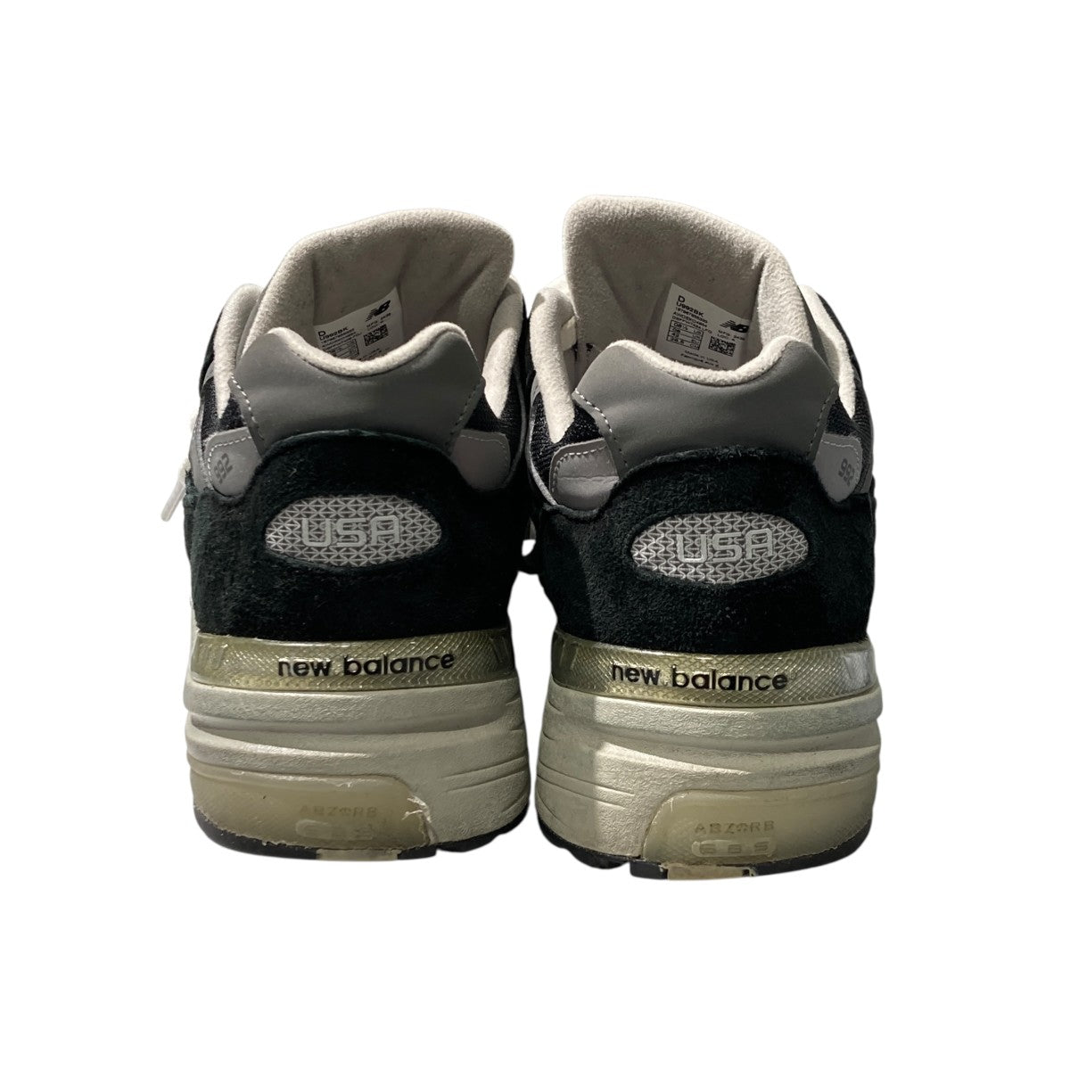 NEW BALANCE Made in USA 992 CoreスニーカーU992BK 古着・中古-5枚目のアイテム画像