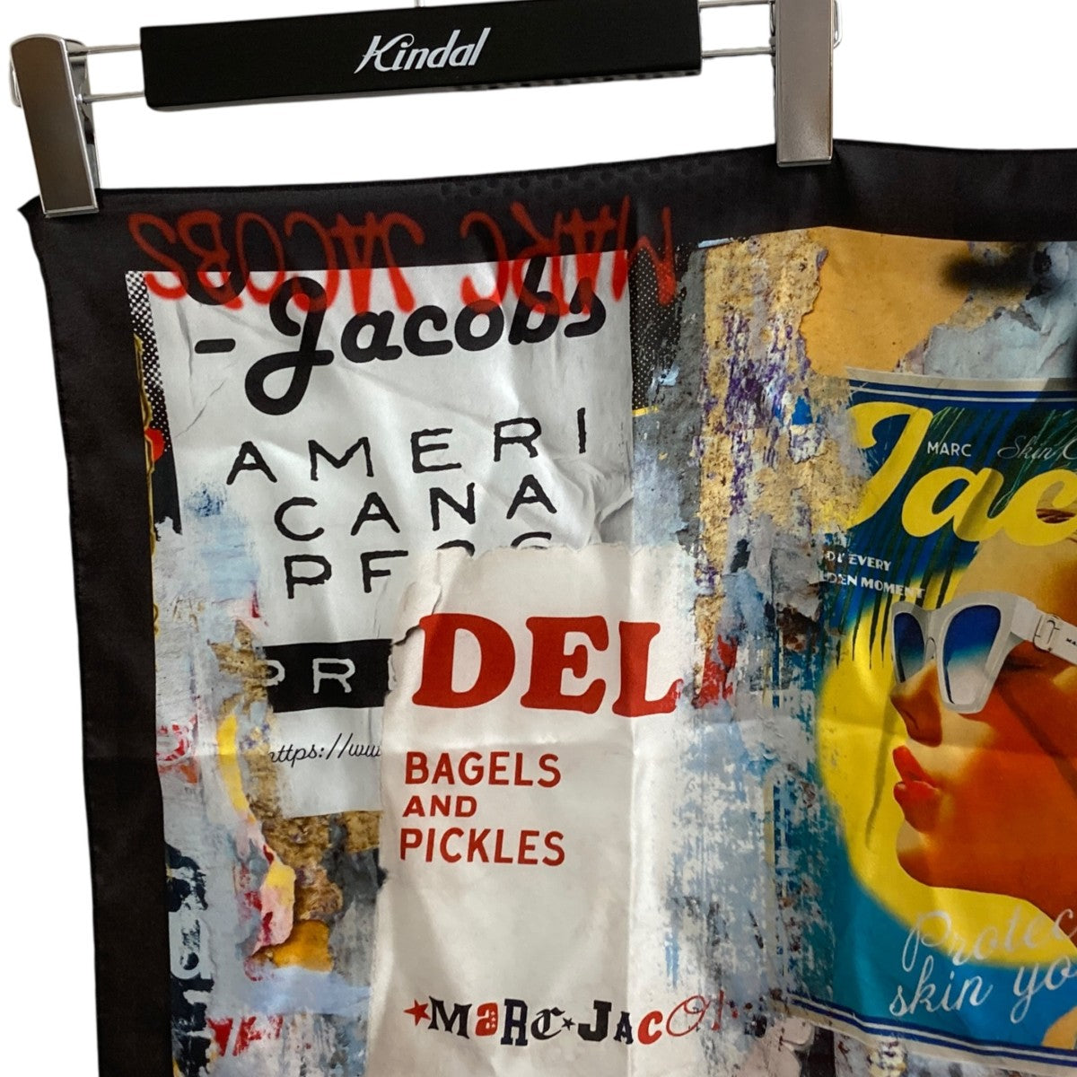 Americana Silk Scarfシルクスカーフ2P6RRA010W28-101