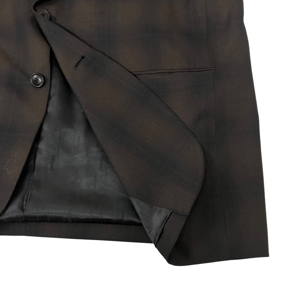 stussy Shadow Plaid Sport Coatテーラードジャケット115522 古着・中古-5枚目のアイテム画像