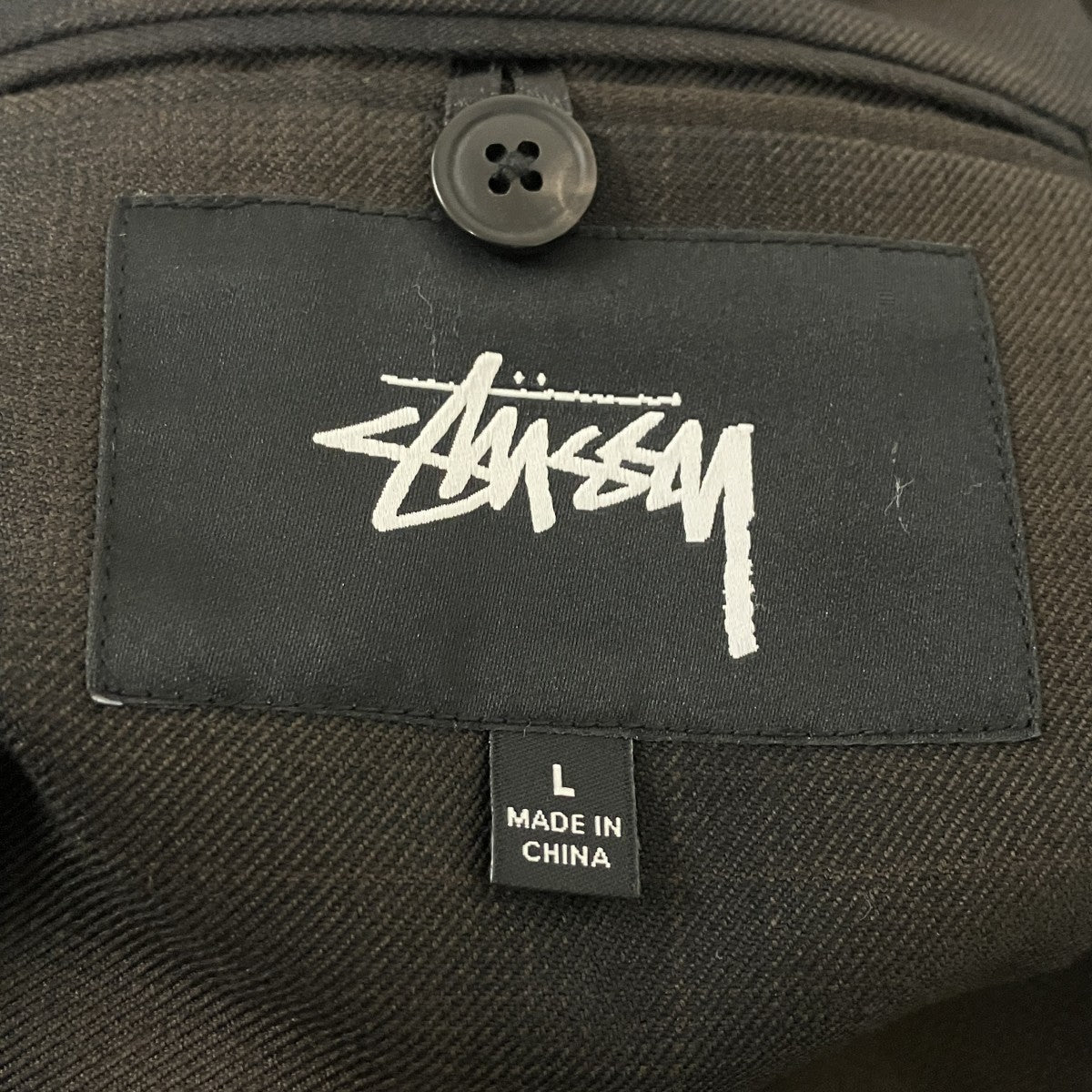 stussy Shadow Plaid Sport Coatテーラードジャケット115522 古着・中古-6枚目のアイテム画像