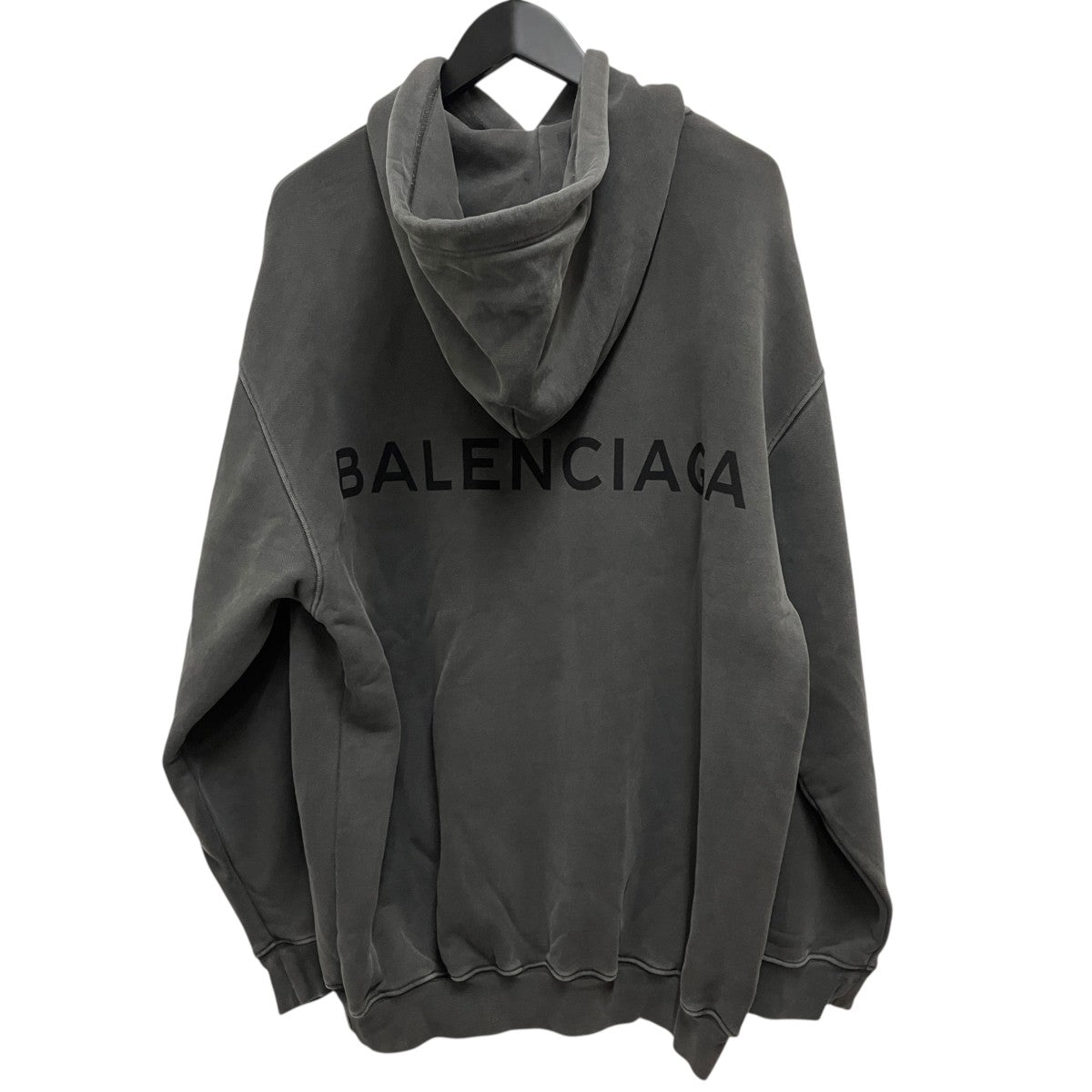 BALENCIAGA 17AWバックロゴオーバーサイズプルオーバー492167 古着・中古-2枚目のアイテム画像