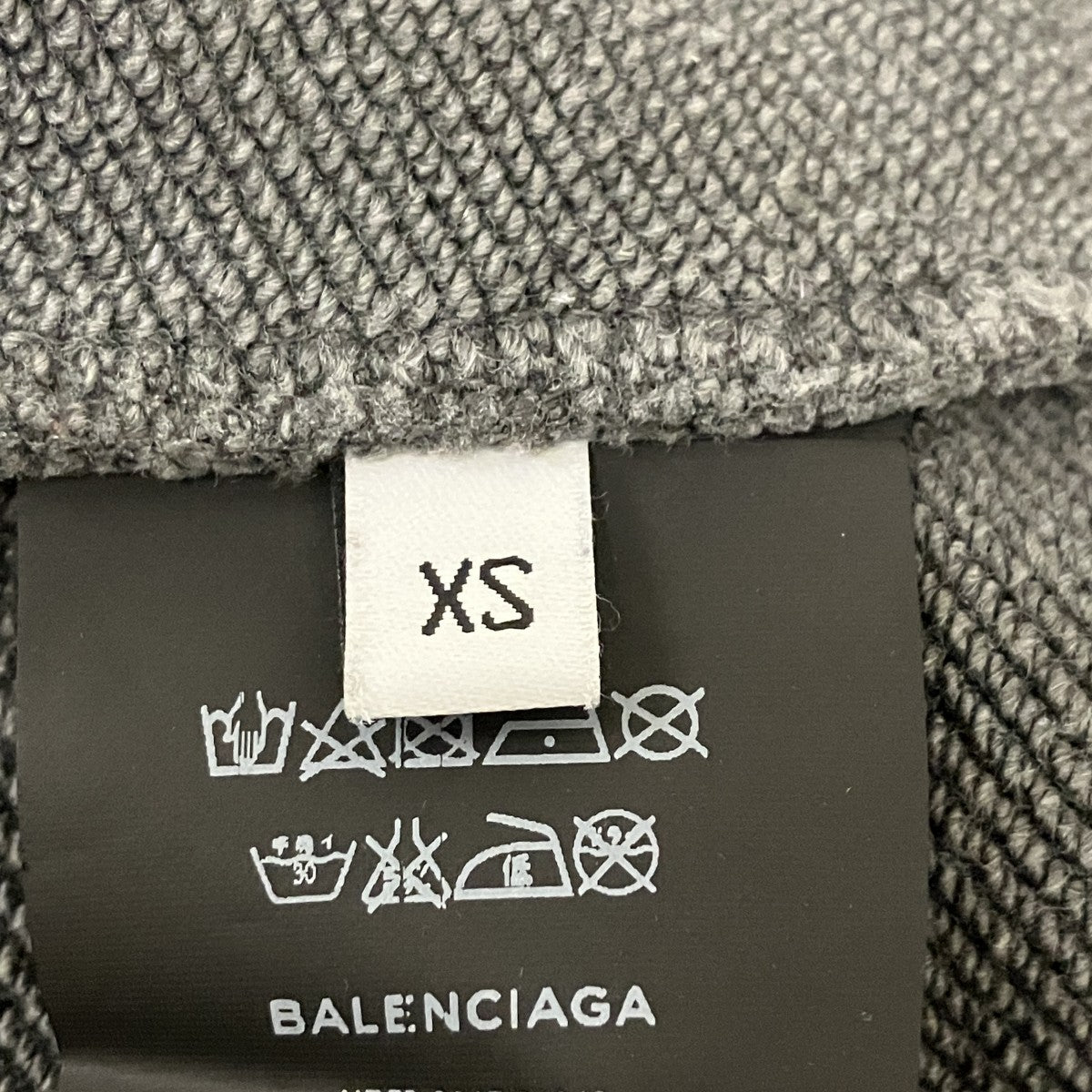 BALENCIAGA 17AWバックロゴオーバーサイズプルオーバー492167 古着・中古-5枚目のアイテム画像