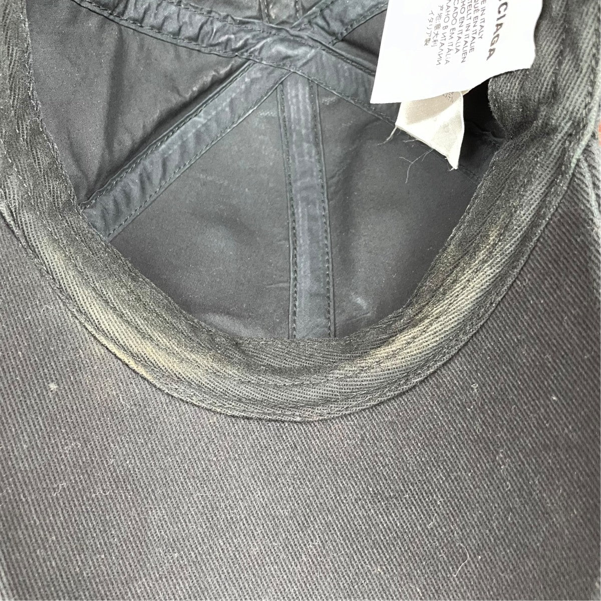 BALENCIAGA 刺繍キャップキャップ 古着・中古-6枚目のアイテム画像