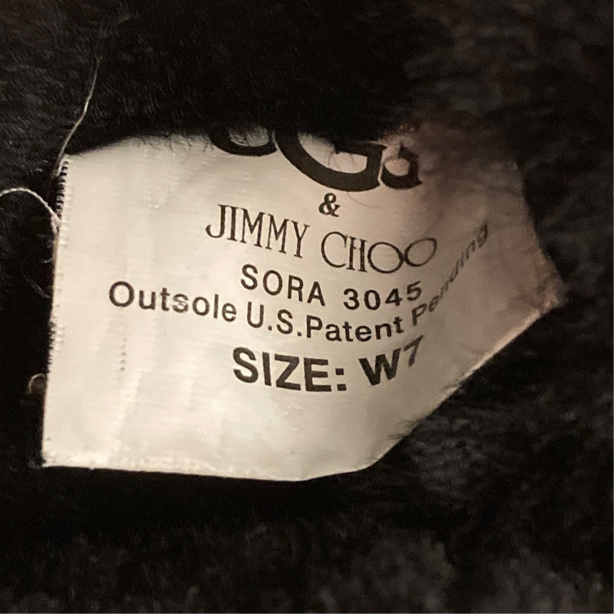 UGG×JIMMY CHOO SORAロングブーツ3045 古着・中古-6枚目のアイテム画像