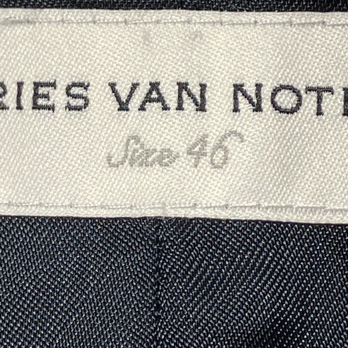 DRIES VAN NOTEN テーラードジャケット 古着・中古-9枚目のアイテム画像