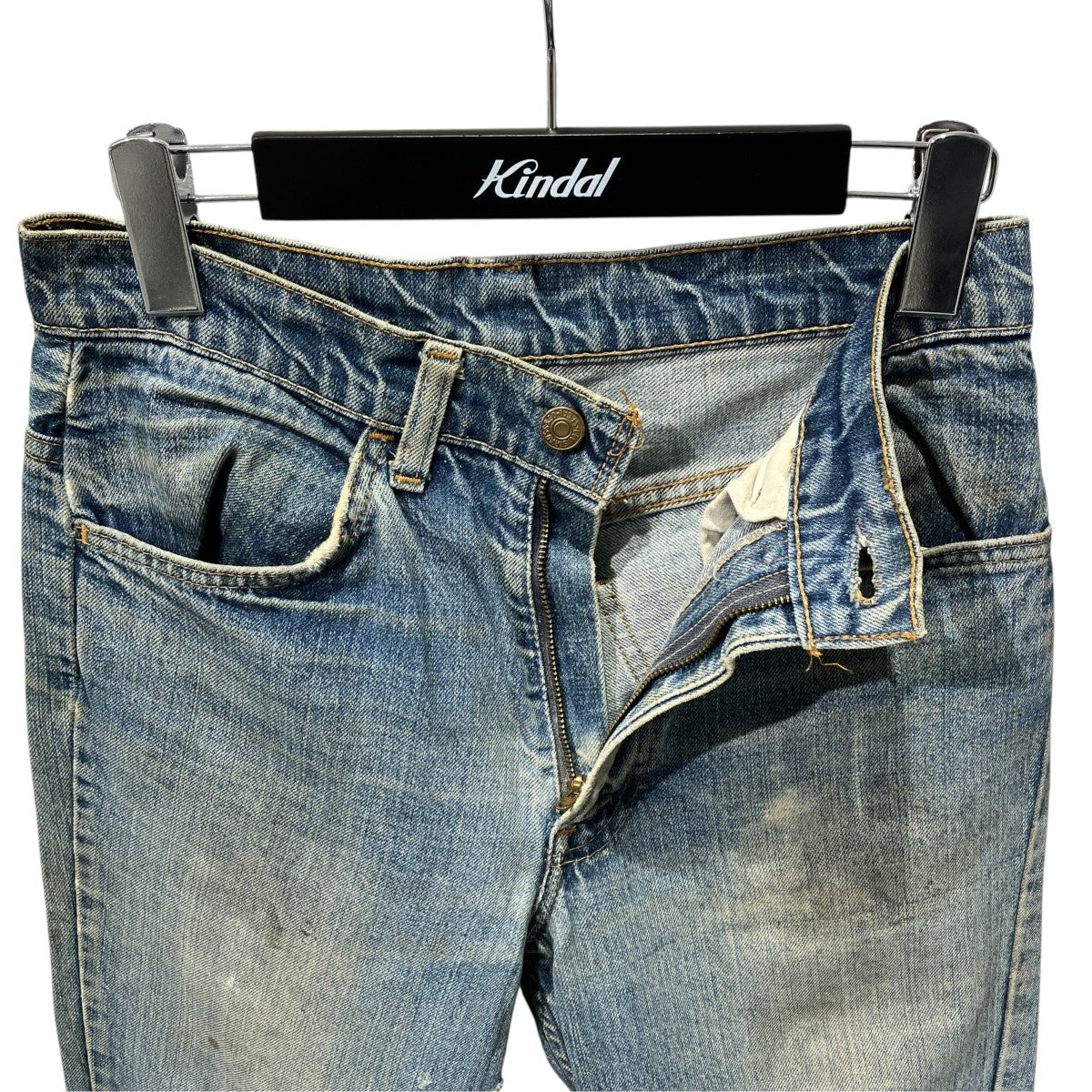 LEVI’S 70s裏ボタン8 オレンジタグデニムパンツ 古着・中古-3枚目のアイテム画像