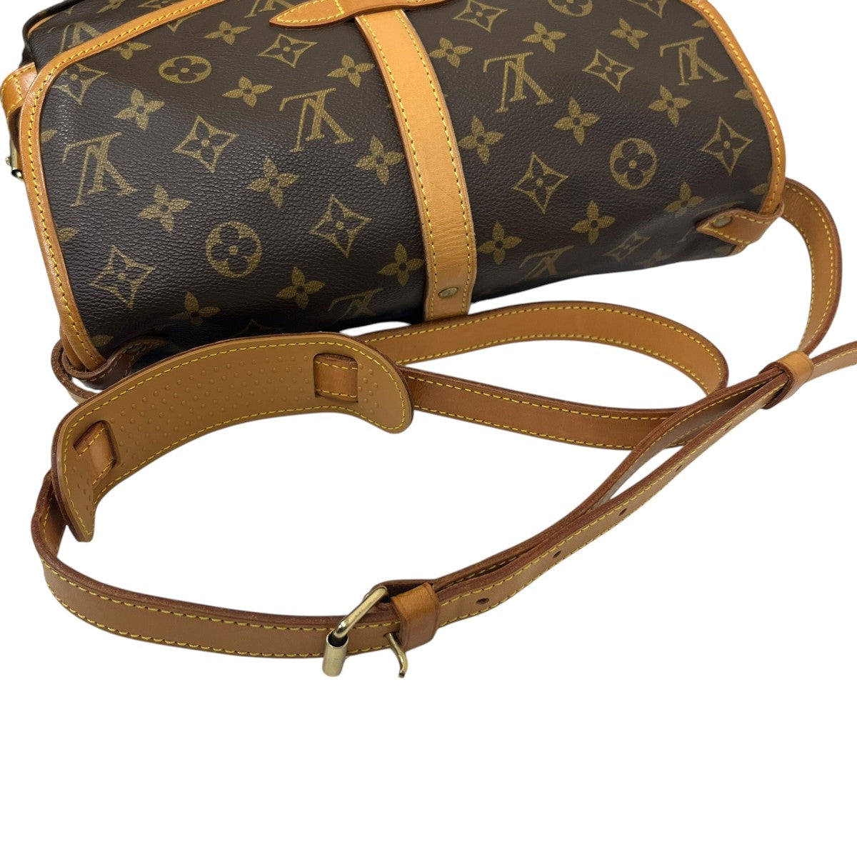 LOUIS VUITTON ソミュール30モノグラムショルダーバッグM42256 古着・中古-4枚目のアイテム画像