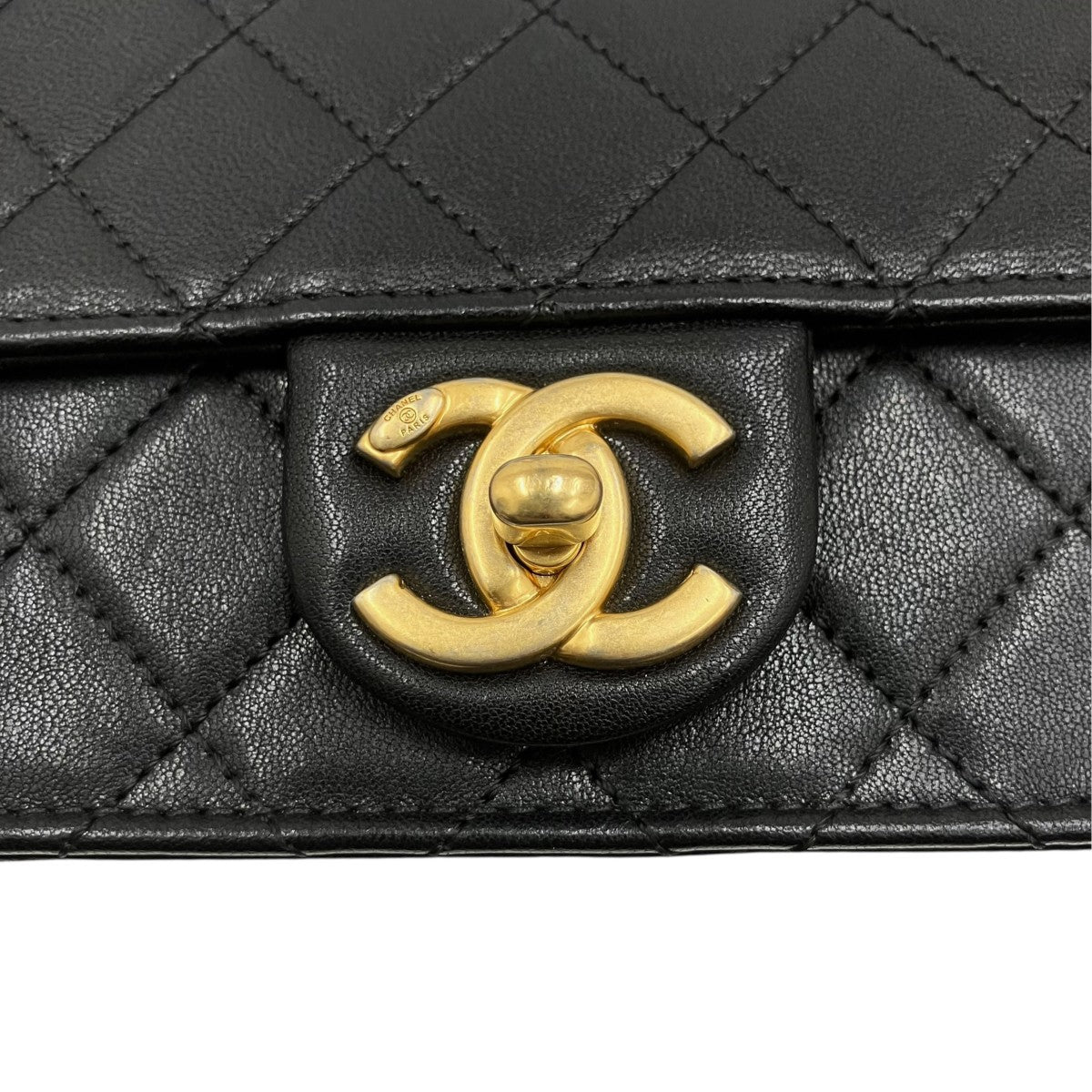 CHANEL パール マトラッセチェーンショルダーバッグ 古着・中古-6枚目のアイテム画像