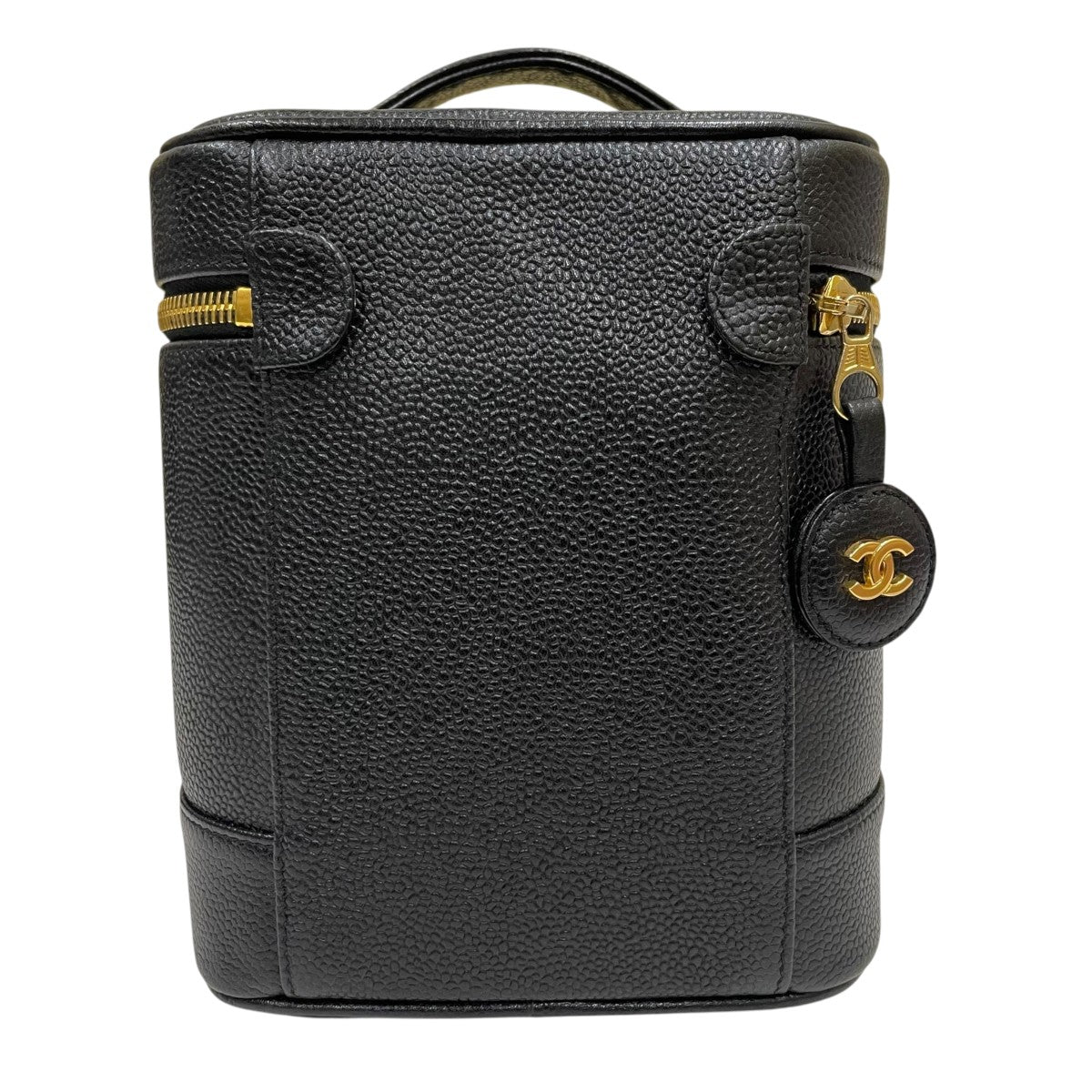 CHANEL 縦柄バニティバッグ 古着・中古-2枚目のアイテム画像