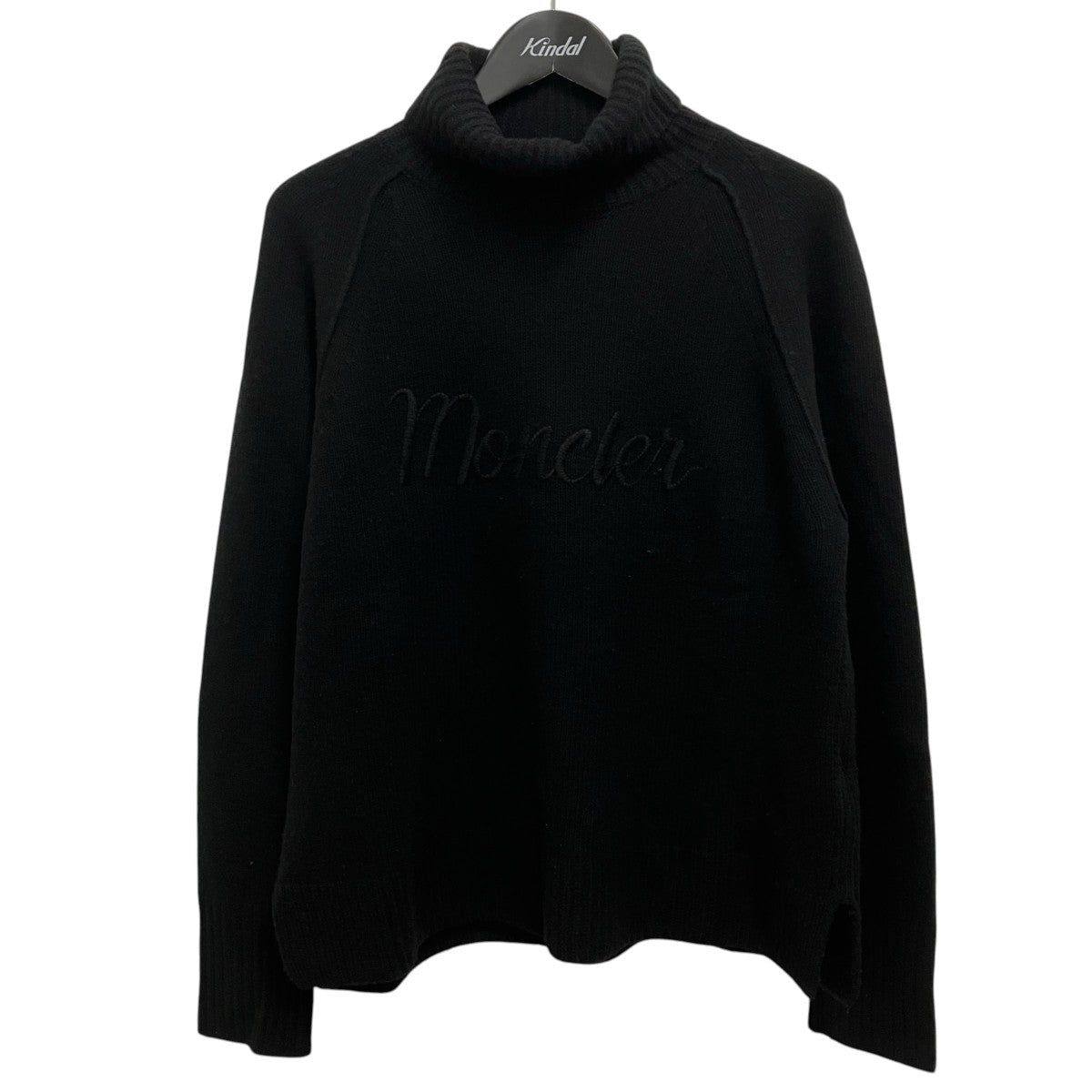 MONCLER DOLCEVITA ロゴウールカシミヤニットハイネックニットJ20939F00006 古着・中古-1枚目のアイテム画像