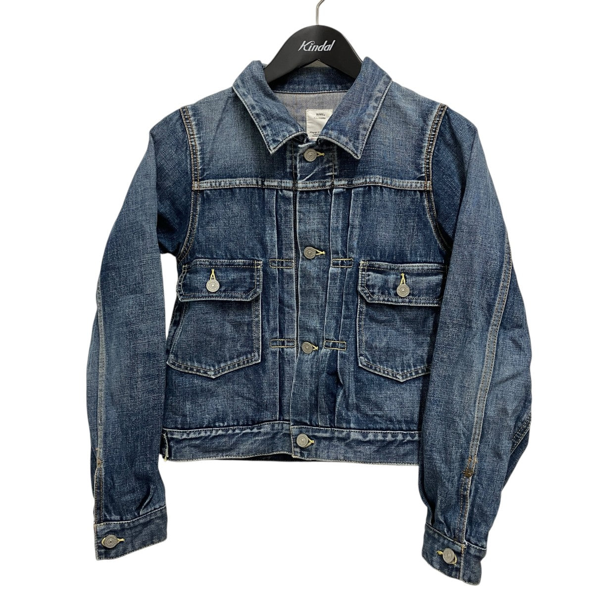 VISVIM SS 101 JKT DMGD-1001デニムジャケット0320105006001 古着・中古-1枚目のアイテム画像