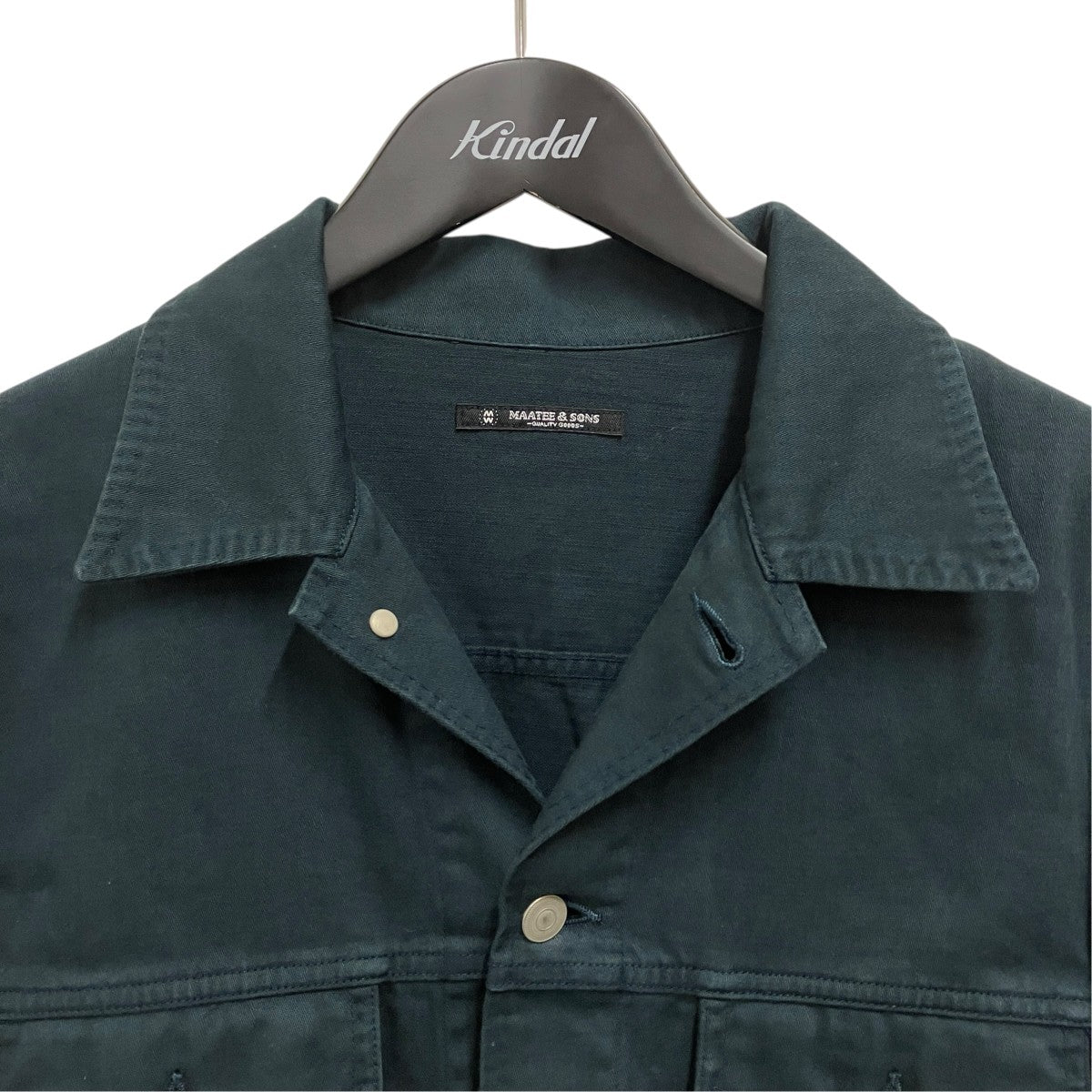 MAATEE＆SONS 26AWTRACKER JACKET COTTON VINTAGEワークジャケットMT6303-0908 古着・中古-3枚目のアイテム画像