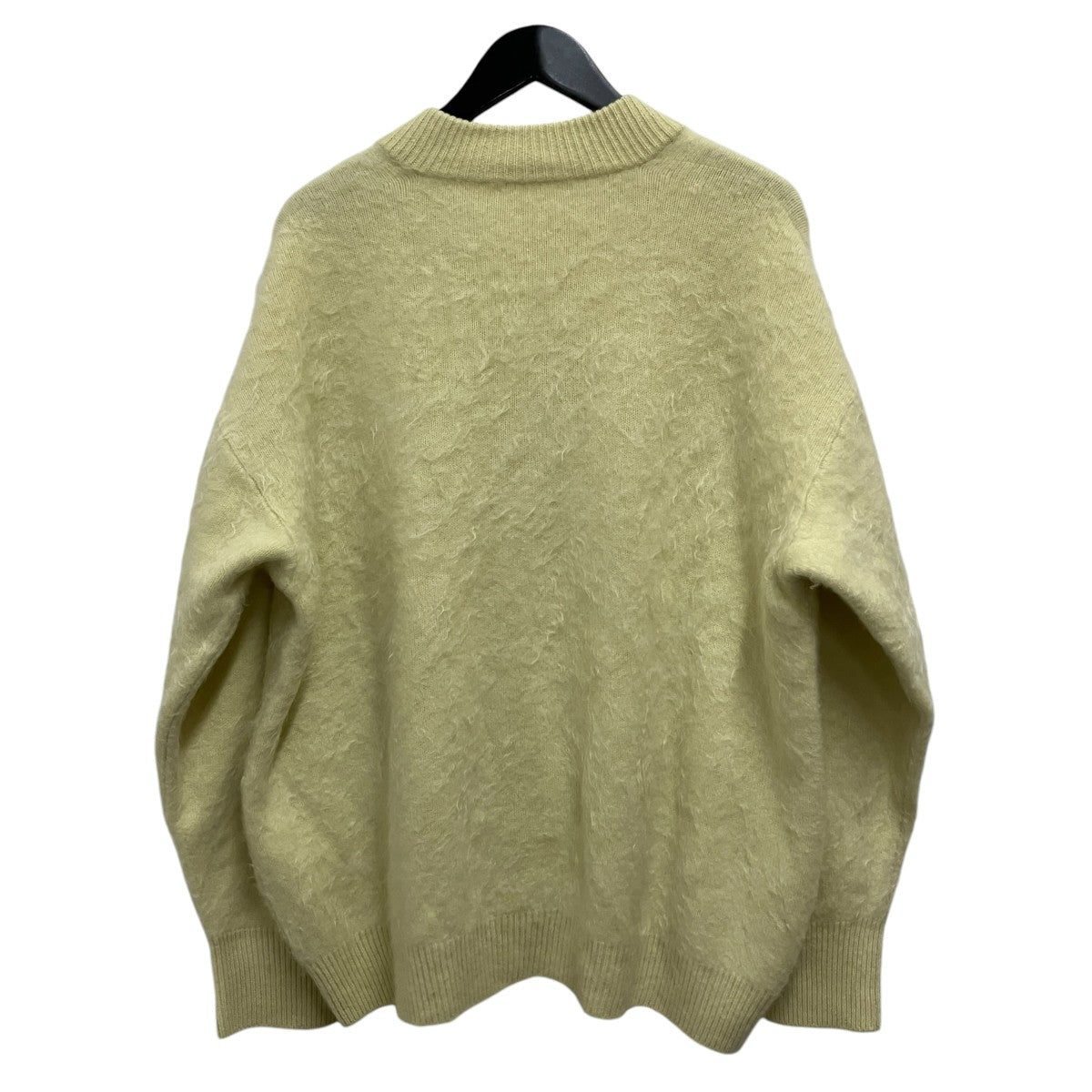 BLAMINK ファーカシミヤVネックカーディガン7915-299-0030 古着・中古-2枚目のアイテム画像
