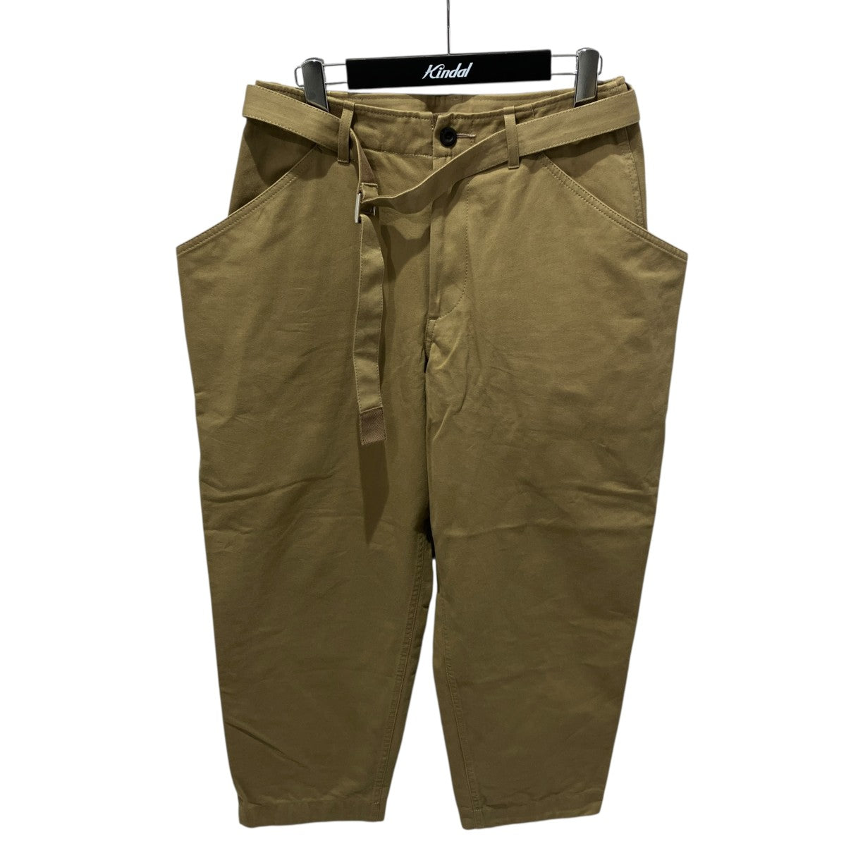 sacai 25SSCotton Chino Pantsチノパン25-03894M 古着・中古-1枚目のアイテム画像