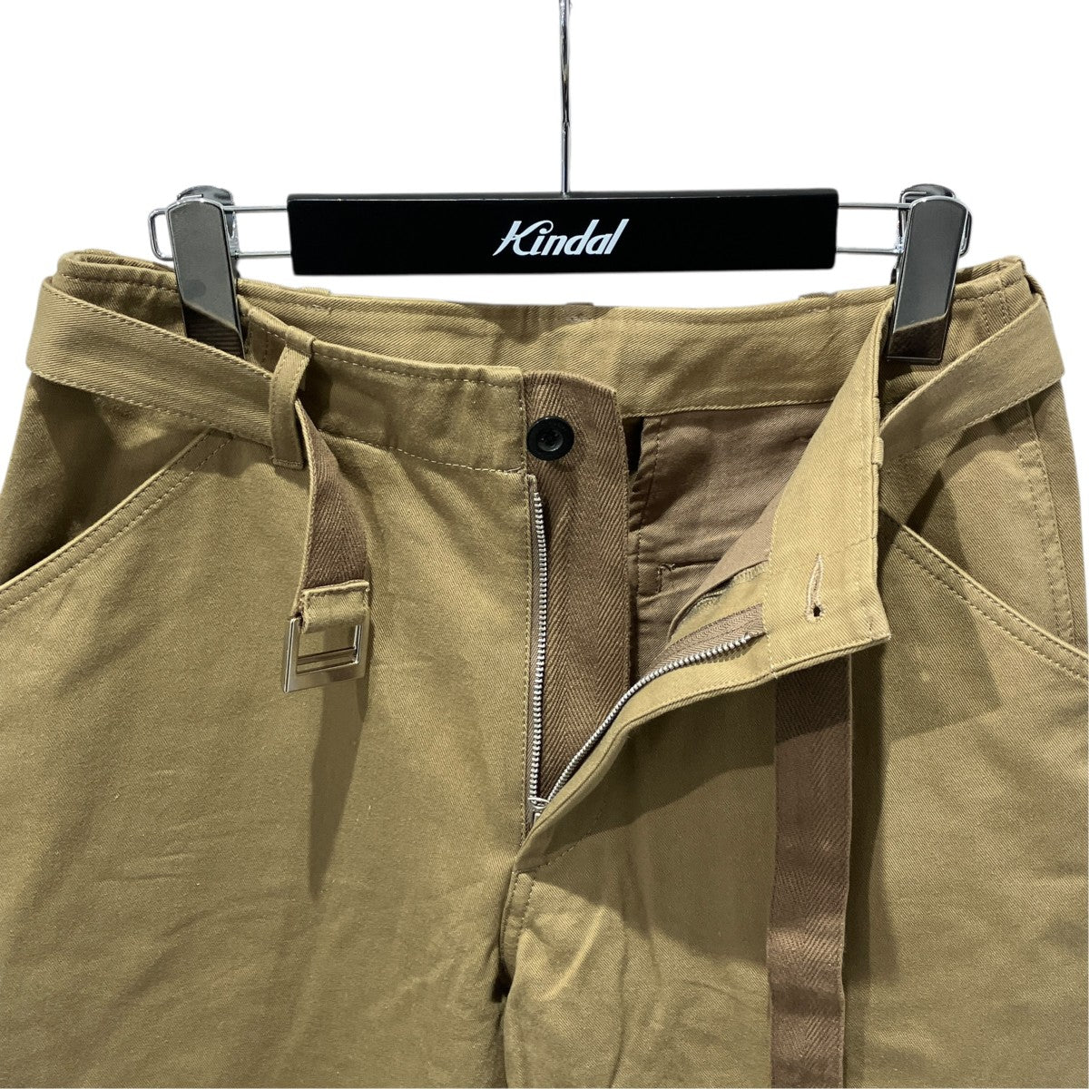 sacai 25SSCotton Chino Pantsチノパン25-03894M 古着・中古-3枚目のアイテム画像