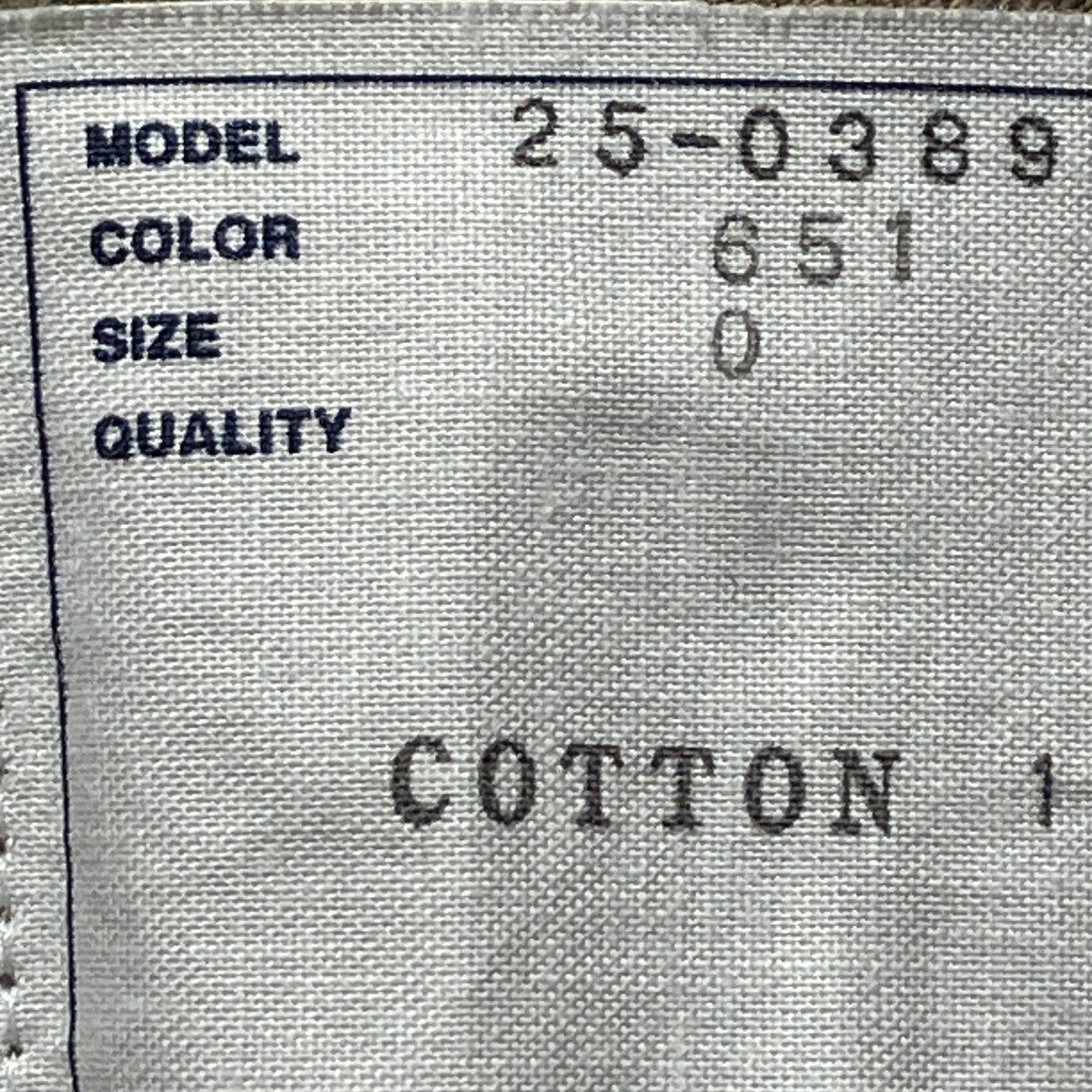 sacai 25SSCotton Chino Pantsチノパン25-03894M 古着・中古-7枚目のアイテム画像