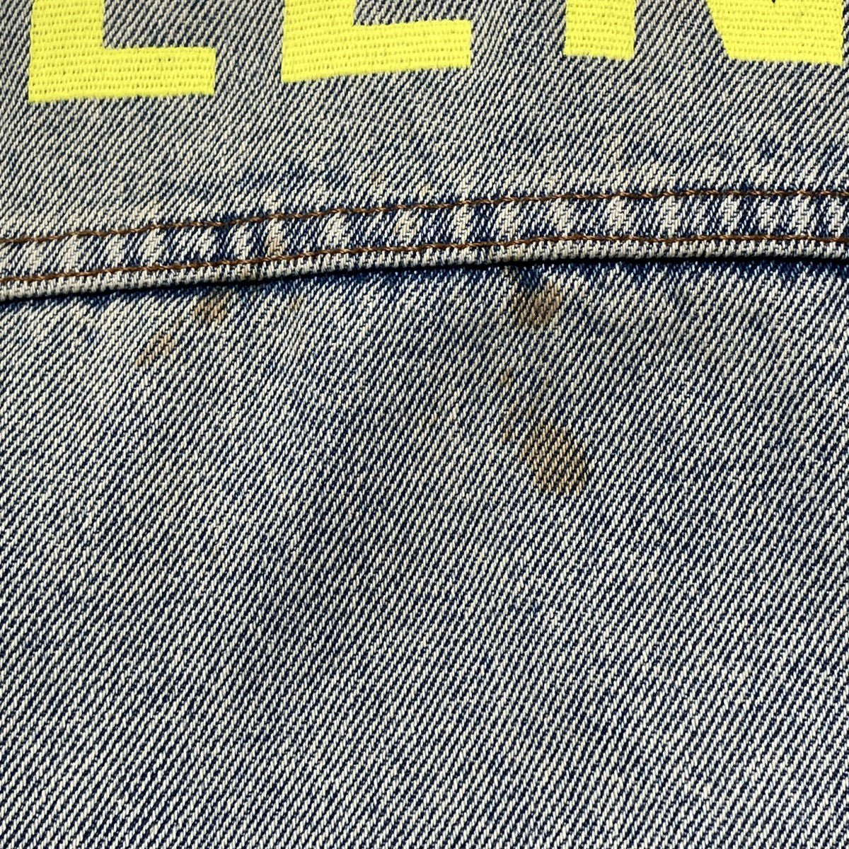 BALENCIAGA Back Logo Denim Jacketデニムジャケット557351 古着・中古-8枚目のアイテム画像
