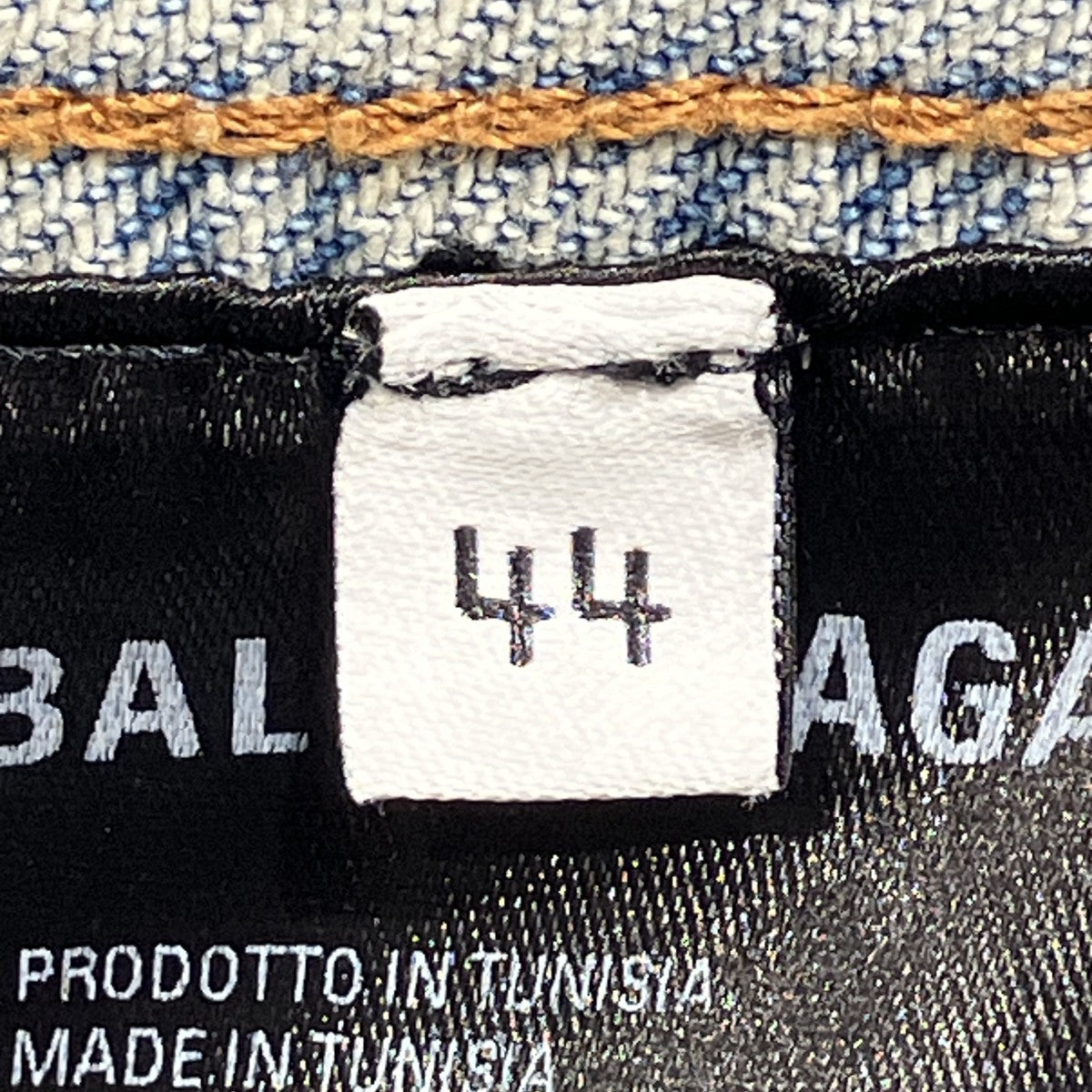BALENCIAGA Back Logo Denim Jacketデニムジャケット557351 古着・中古-9枚目のアイテム画像