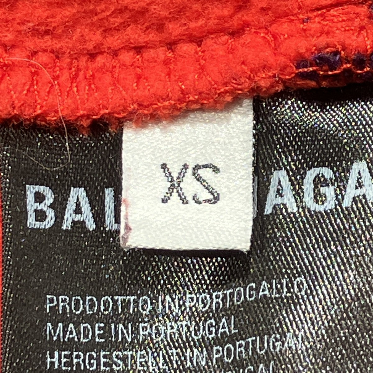 BALENCIAGA RIVE GAUCHE HALF ZIP SWEATハーフジップスウェット583138 古着・中古-7枚目のアイテム画像