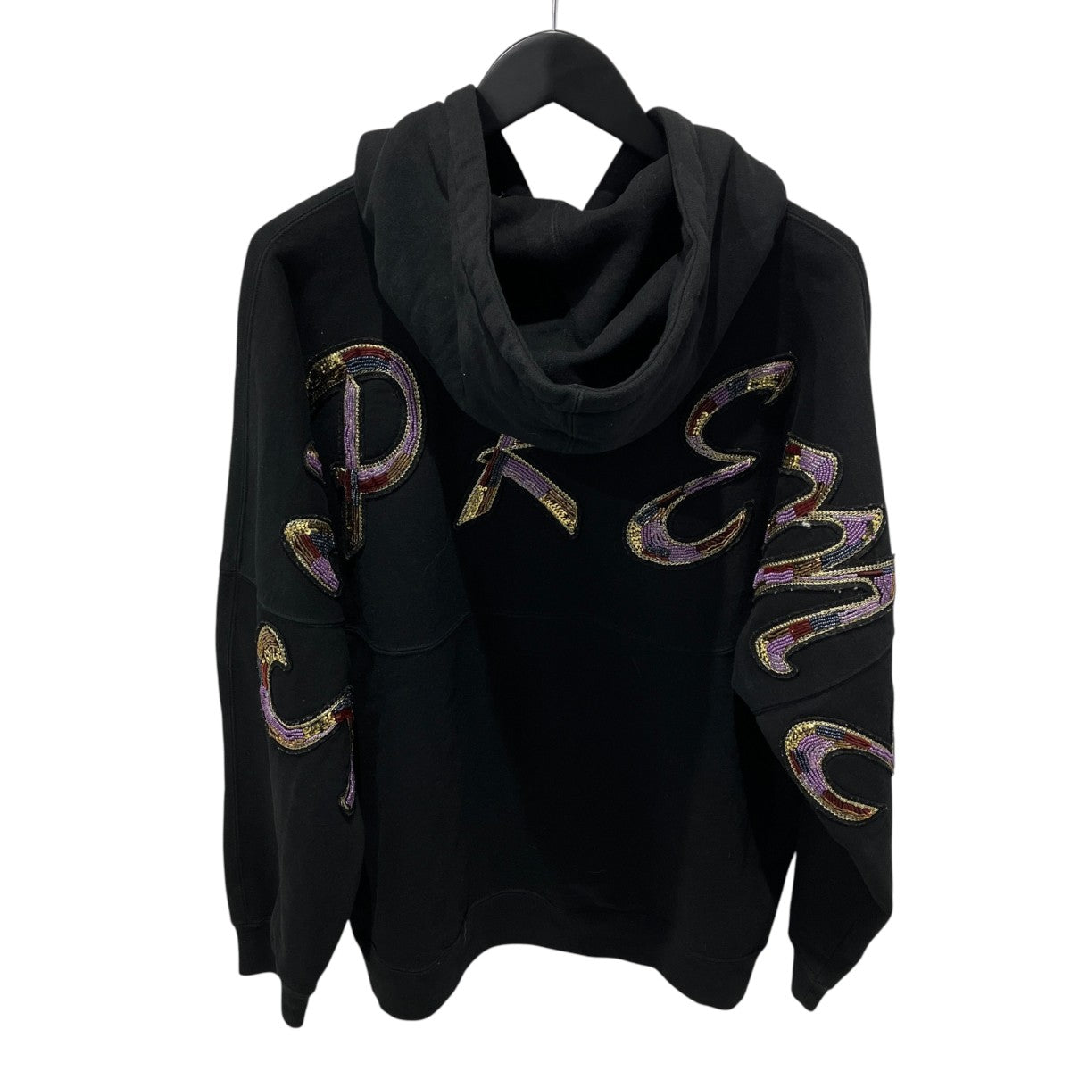 Supreme 22SSBEADED HOODED SWEATSHIRT長袖フーディー 古着・中古-2枚目のアイテム画像