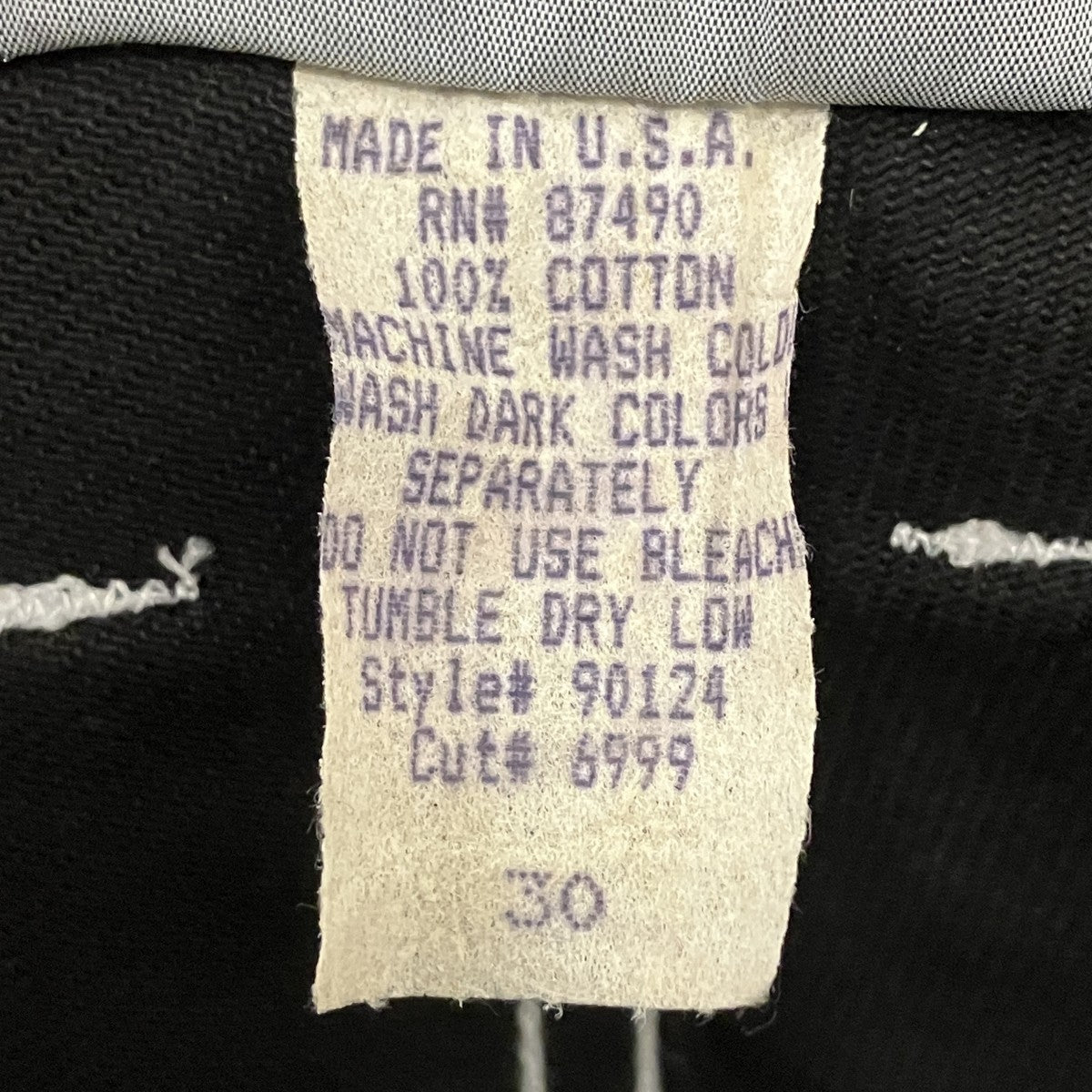 KIKWEAR 90sサイドラインワイドパンツ 古着・中古-7枚目のアイテム画像