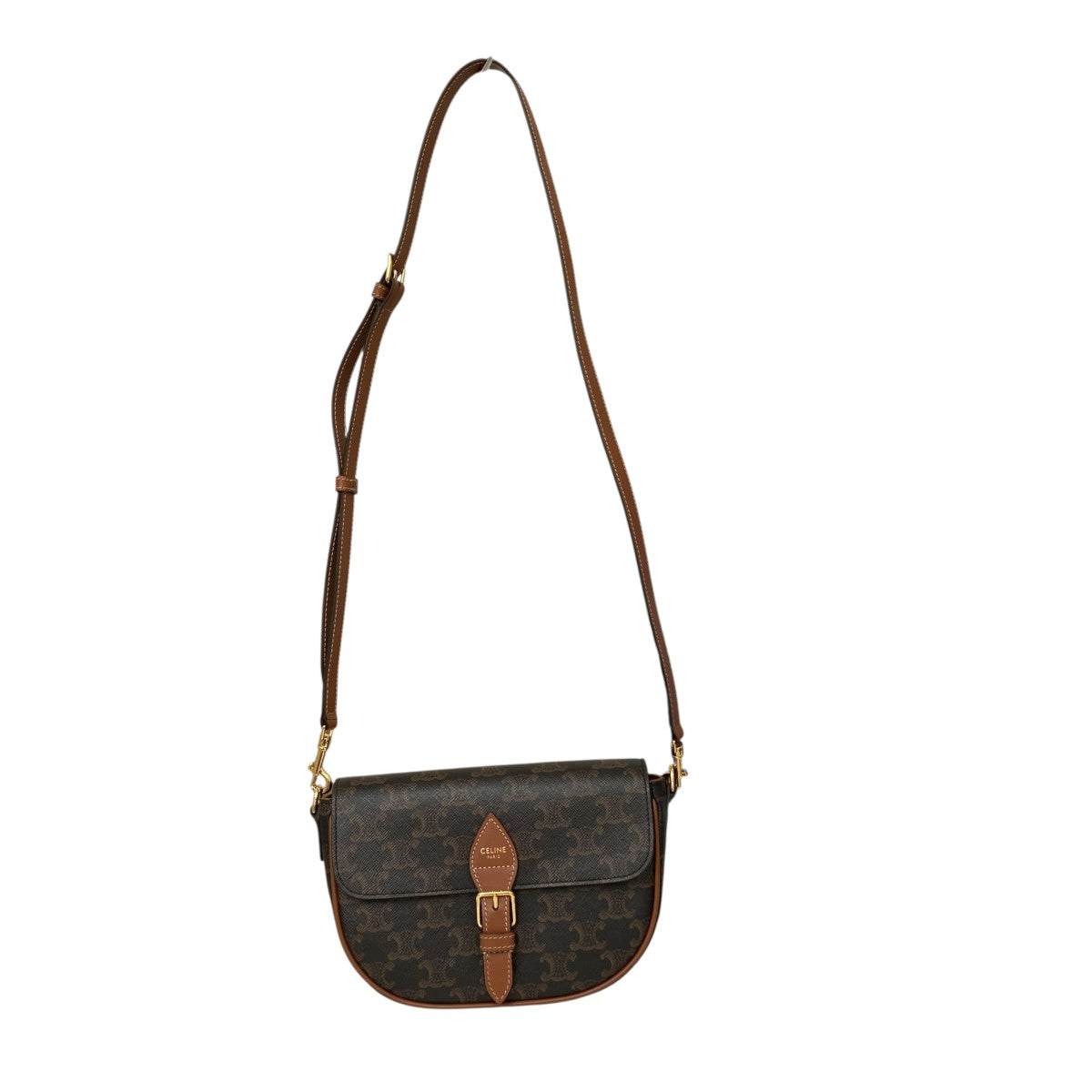 CELINE フォルコショルダーバッグW-CU-3255 古着・中古-1枚目のアイテム画像