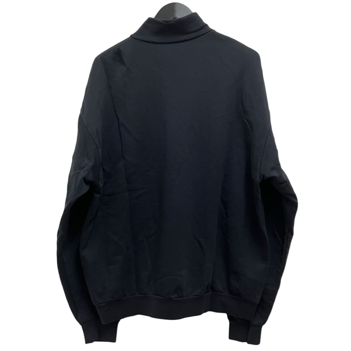 AURALEE ELASTIC HIGH GAUGE SWEAT HALF ZIP P／OハーフジップスウェットA24AP01NU 古着・中古-2枚目のアイテム画像