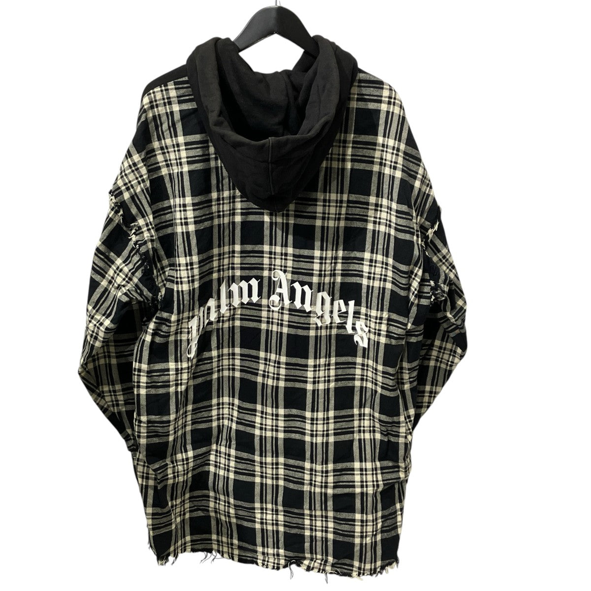 Palm Angels 20AWRound Logo HoodieジップパーカーPMEA146F20FAB001 古着・中古-2枚目のアイテム画像