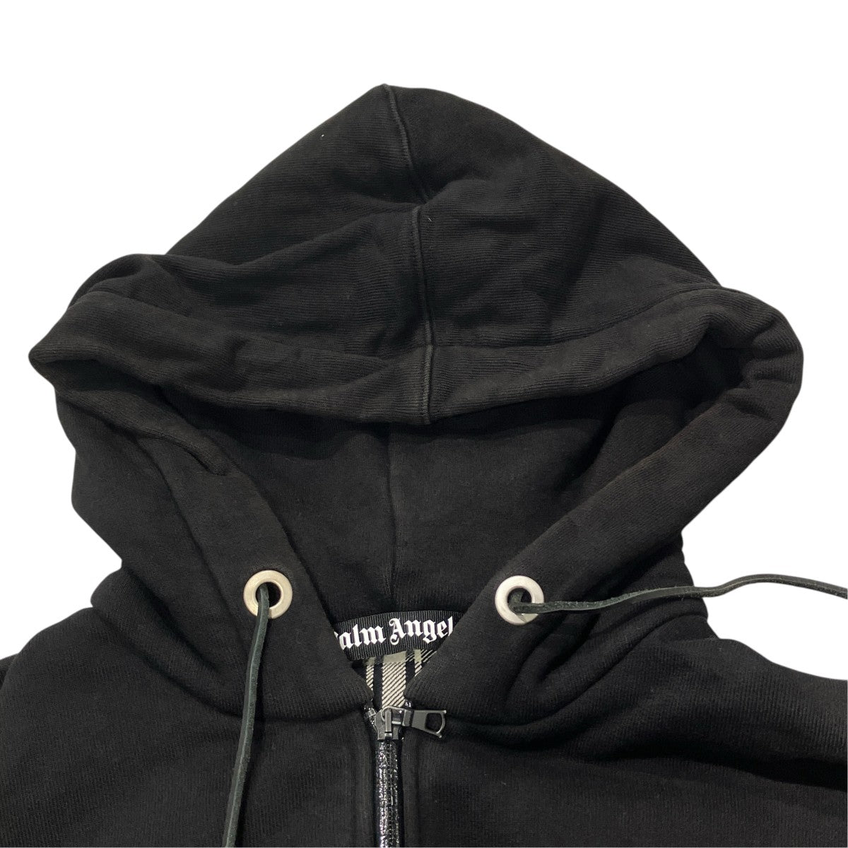 Palm Angels 20AWRound Logo HoodieジップパーカーPMEA146F20FAB001 古着・中古-5枚目のアイテム画像