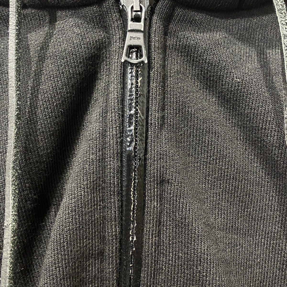 Palm Angels 20AWRound Logo HoodieジップパーカーPMEA146F20FAB001 古着・中古-7枚目のアイテム画像