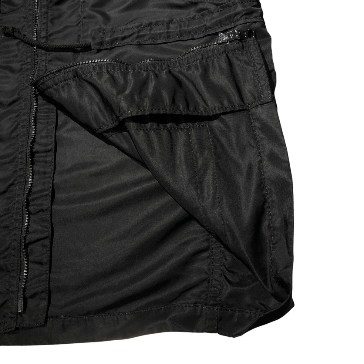 Y’s Nylon Padded Taslan Oxford Stand CoatナイロンコートYO-C18-600 古着・中古-5枚目のアイテム画像