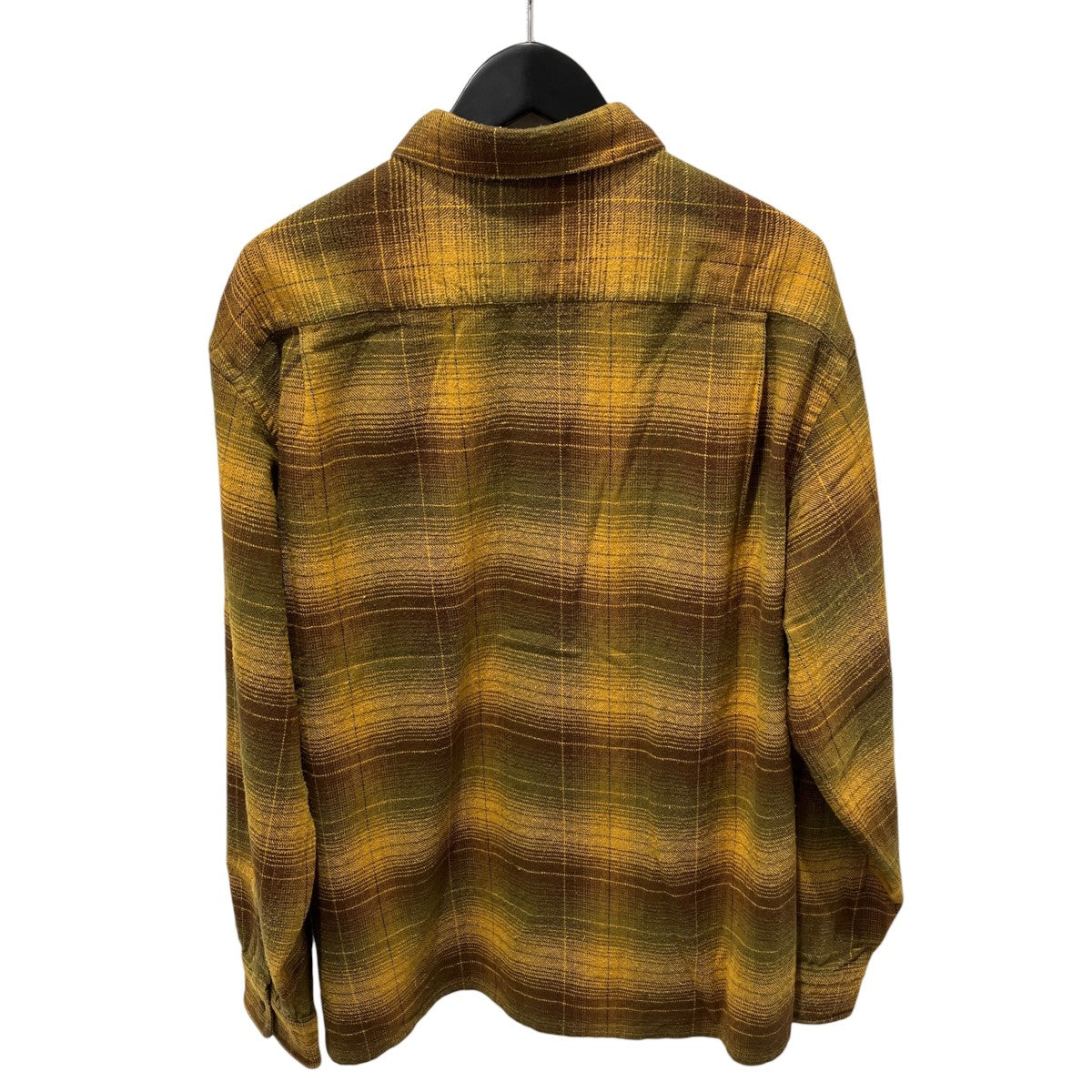A．PRESSE 26AWVintage Cotton Silk Nep Twill Check Shirtsチェックシャツ26AAP-02-06 古着・中古-2枚目のアイテム画像
