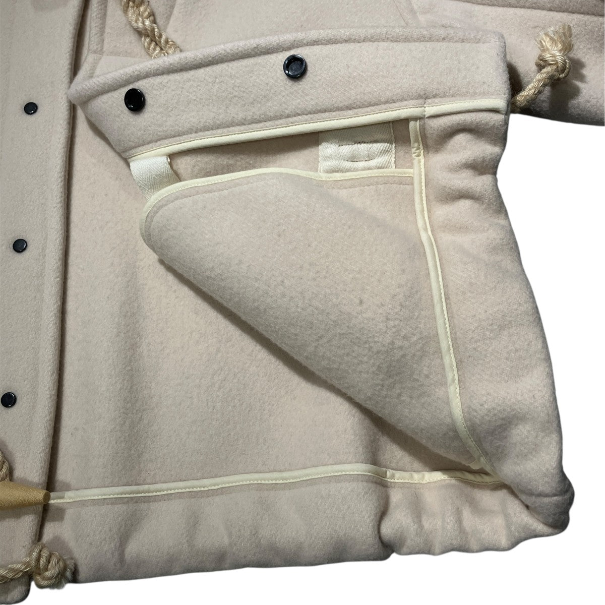 HYKE DOUBLE FACE DUFFLE JACKETダッフルジャケット222-17343 古着・中古-5枚目のアイテム画像