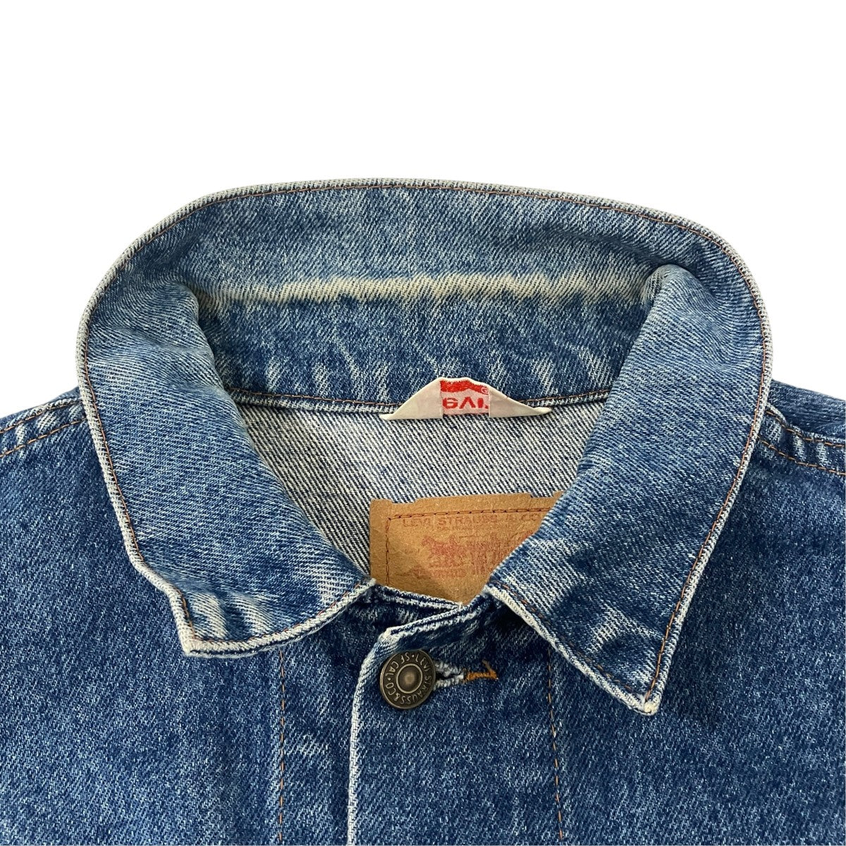 LEVI’S 80sイギリス製デニムジャケット70506-0215 古着・中古-6枚目のアイテム画像