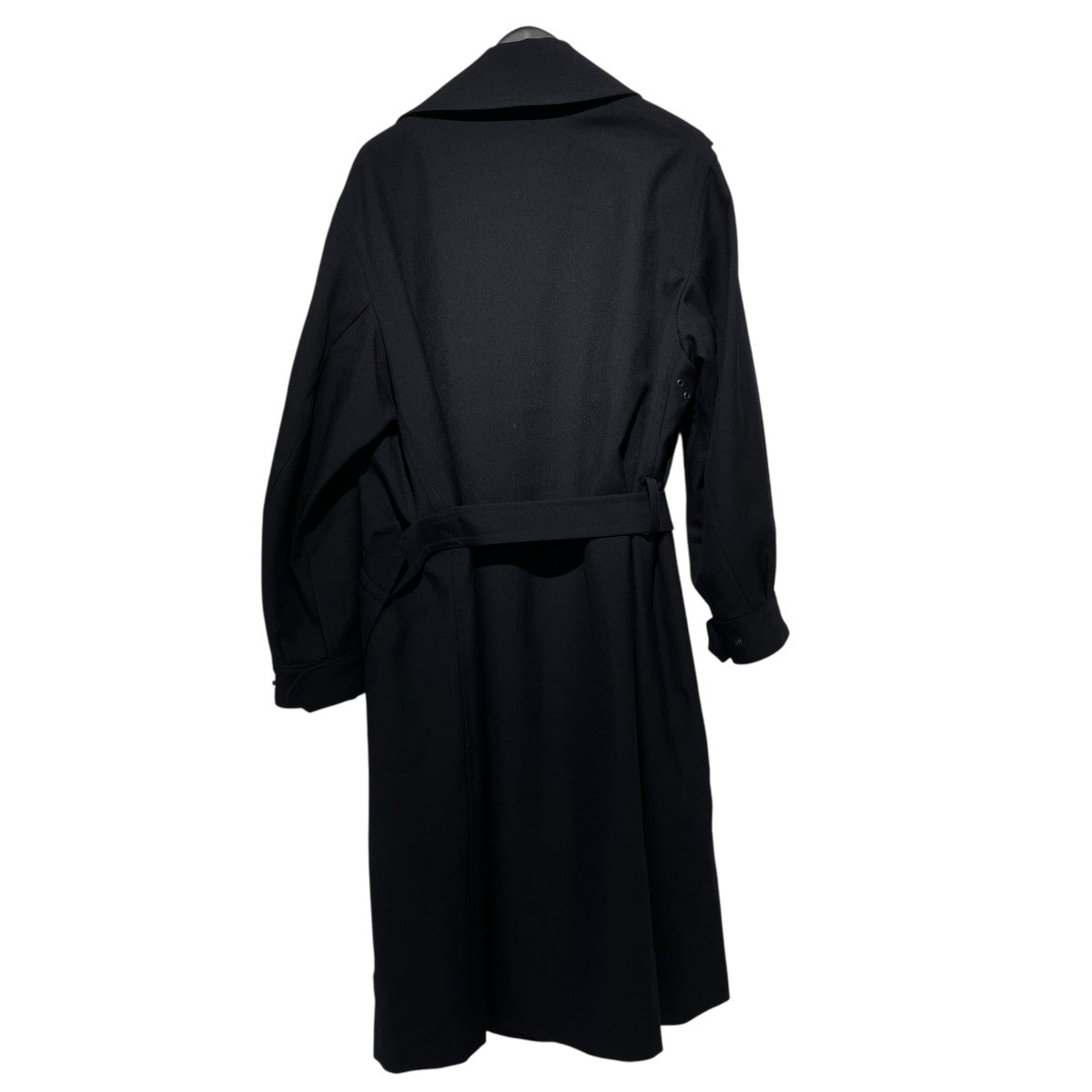 blurhms Wool Surge Motorcycle CoatロングコートBHS22F008A 古着・中古-2枚目のアイテム画像