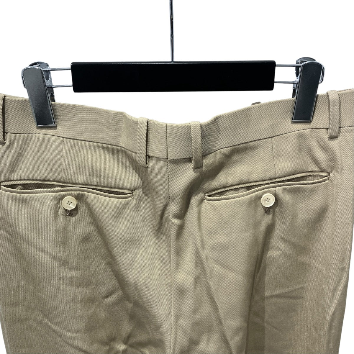AURALEE 22AWLIGHT WOOL MAX GABARDINE SLACKSスラックスA22AP01MG 古着・中古-4枚目のアイテム画像