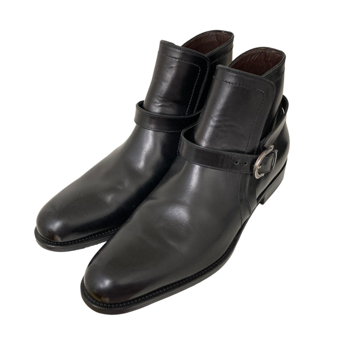 Salvatore Ferragamo ジョッパーブーツUG38422 古着・中古-1枚目のアイテム画像
