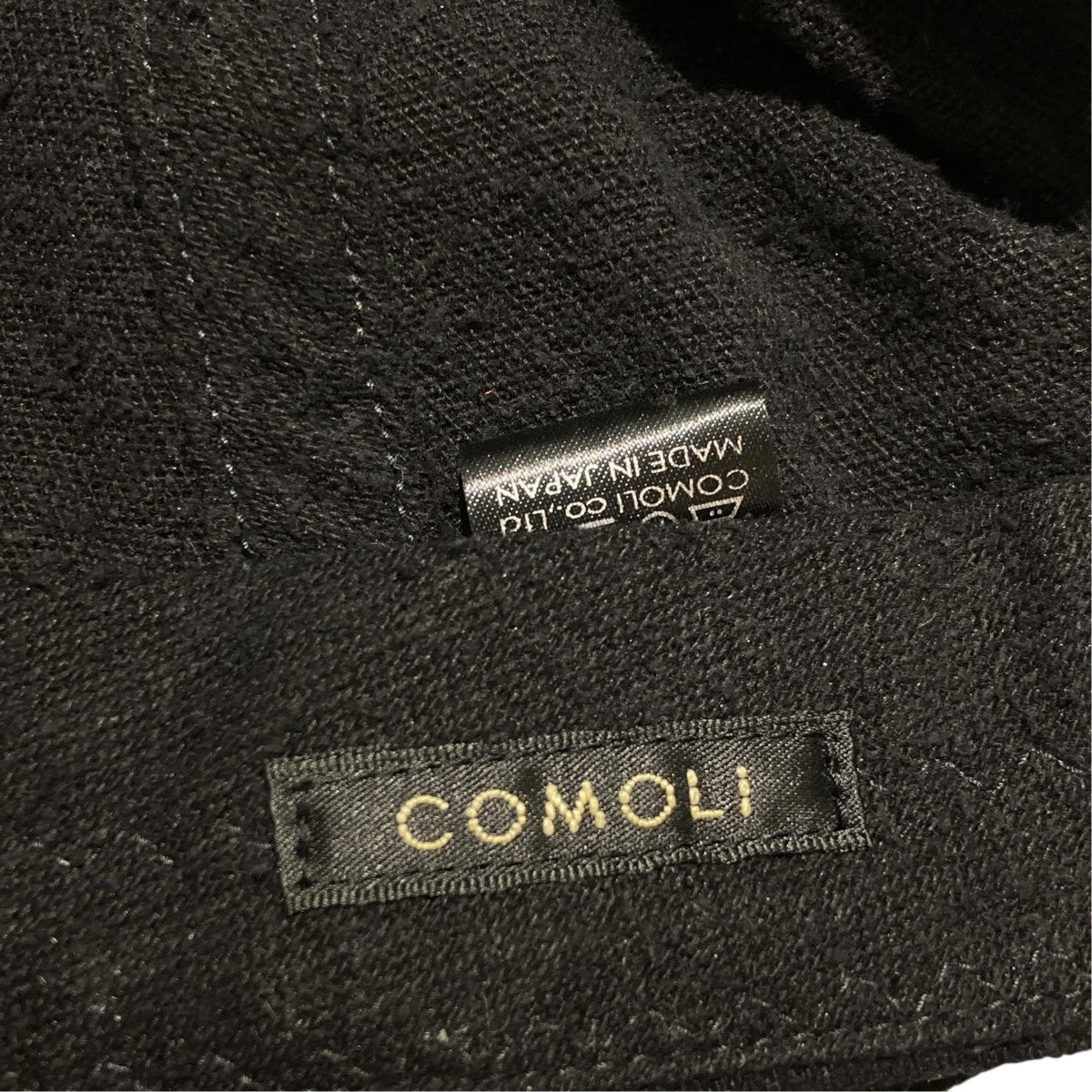 COMOLI(コモリ) 25SSシルクネップキャップB01-07003 B01-07003