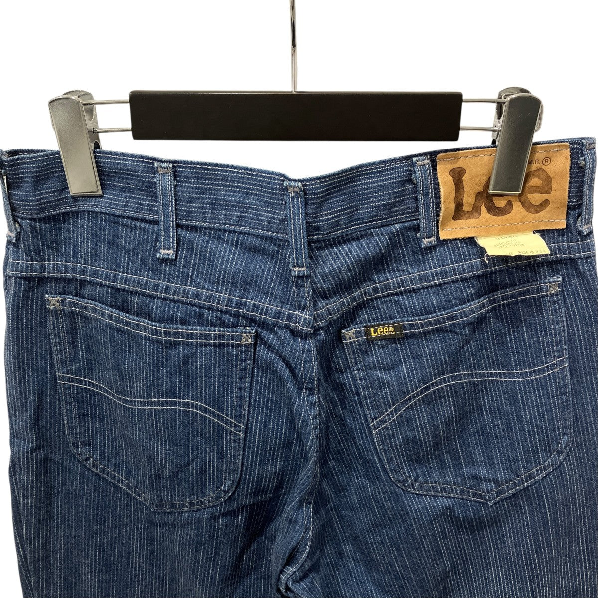 LEE 1977sUSA製 ストライプデニムパンツ200-4548 古着・中古-4枚目のアイテム画像