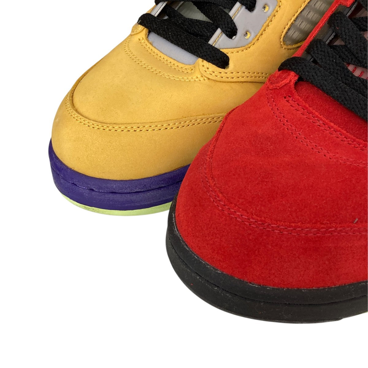 NIKE Air Jordan 5 What TheスニーカーCZ5725-700 古着・中古-4枚目のアイテム画像