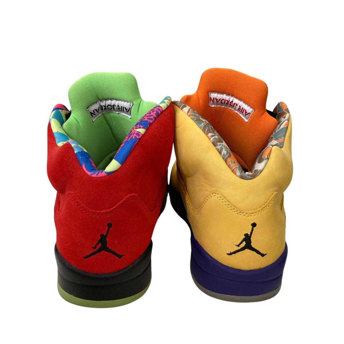 NIKE Air Jordan 5 What TheスニーカーCZ5725-700 古着・中古-5枚目のアイテム画像