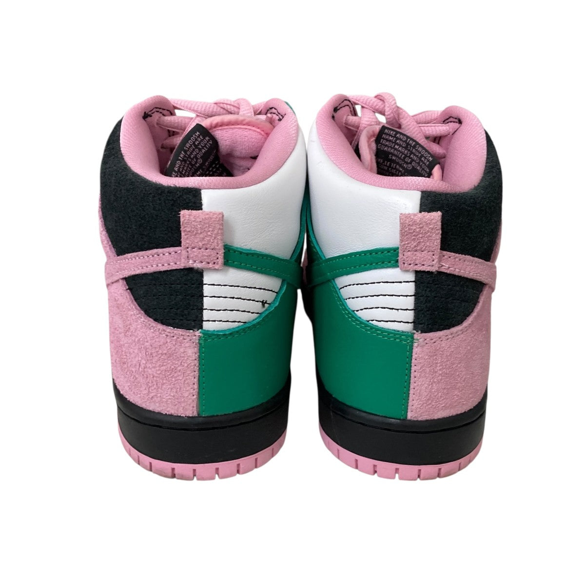 NIKE SB Dunk High Pro PRM Invert CelticsスニーカーCU7349-001 古着・中古-5枚目のアイテム画像