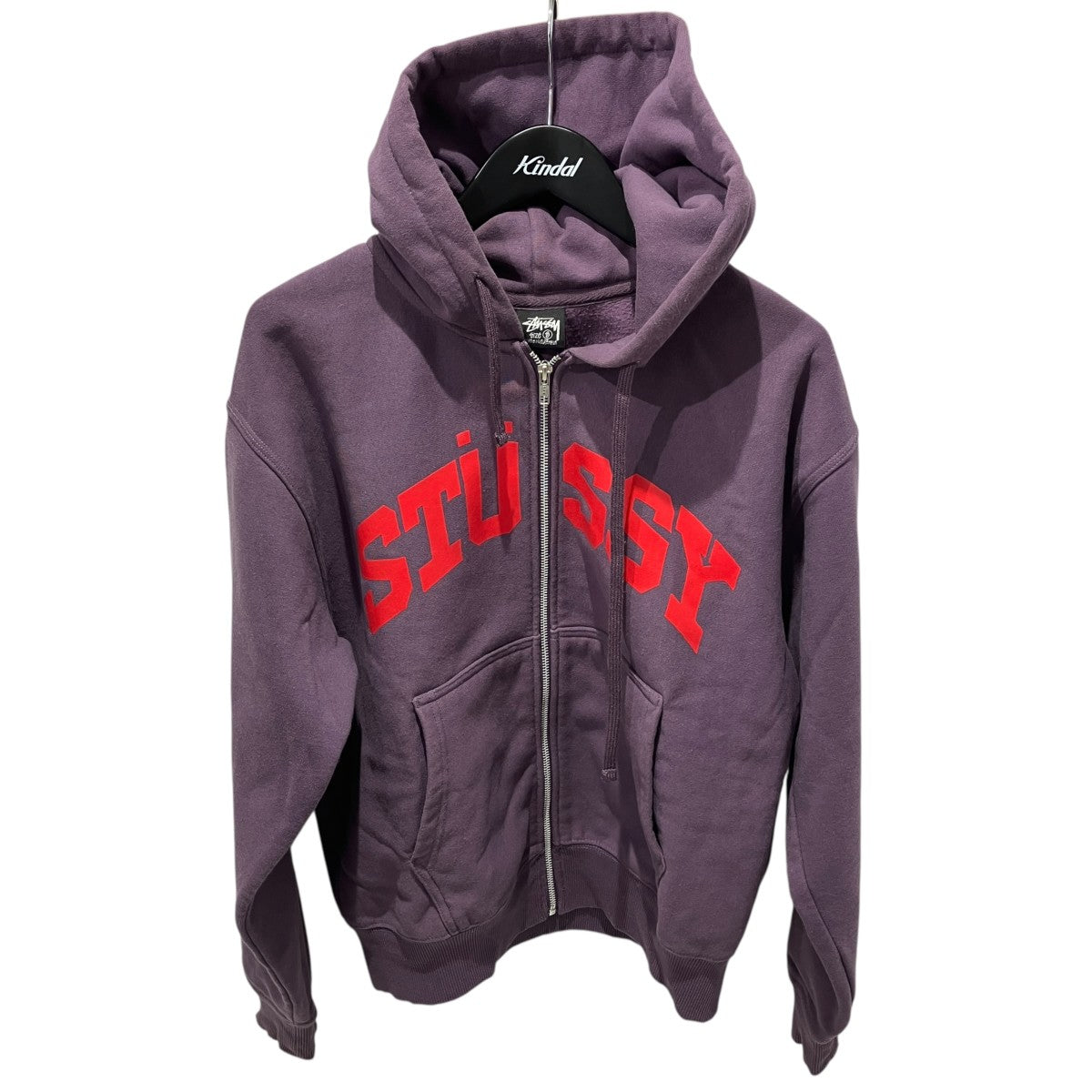 stussy 23SSジップパーカー 古着・中古-1枚目のアイテム画像