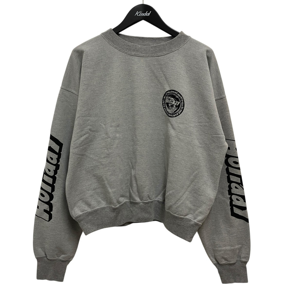 HOLIDAY POLICON SWEAT CREW NECK TOPSスウェット26101019 古着・中古-1枚目のアイテム画像